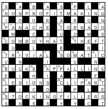 Bridgespotter S Cryptic Crosswords New Zealand Doctor