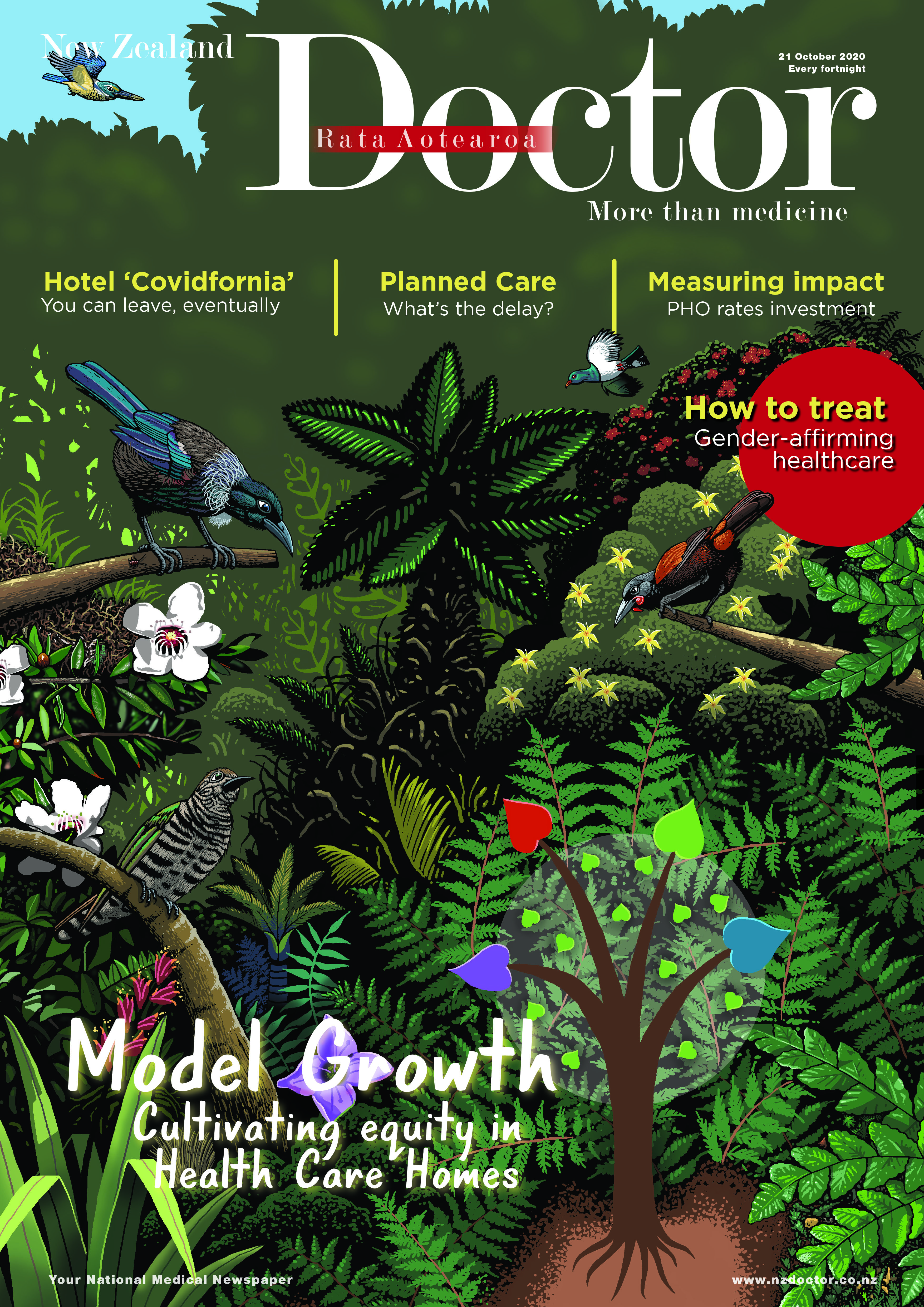 New Zealand Doctor 21 Oct 2020 cover