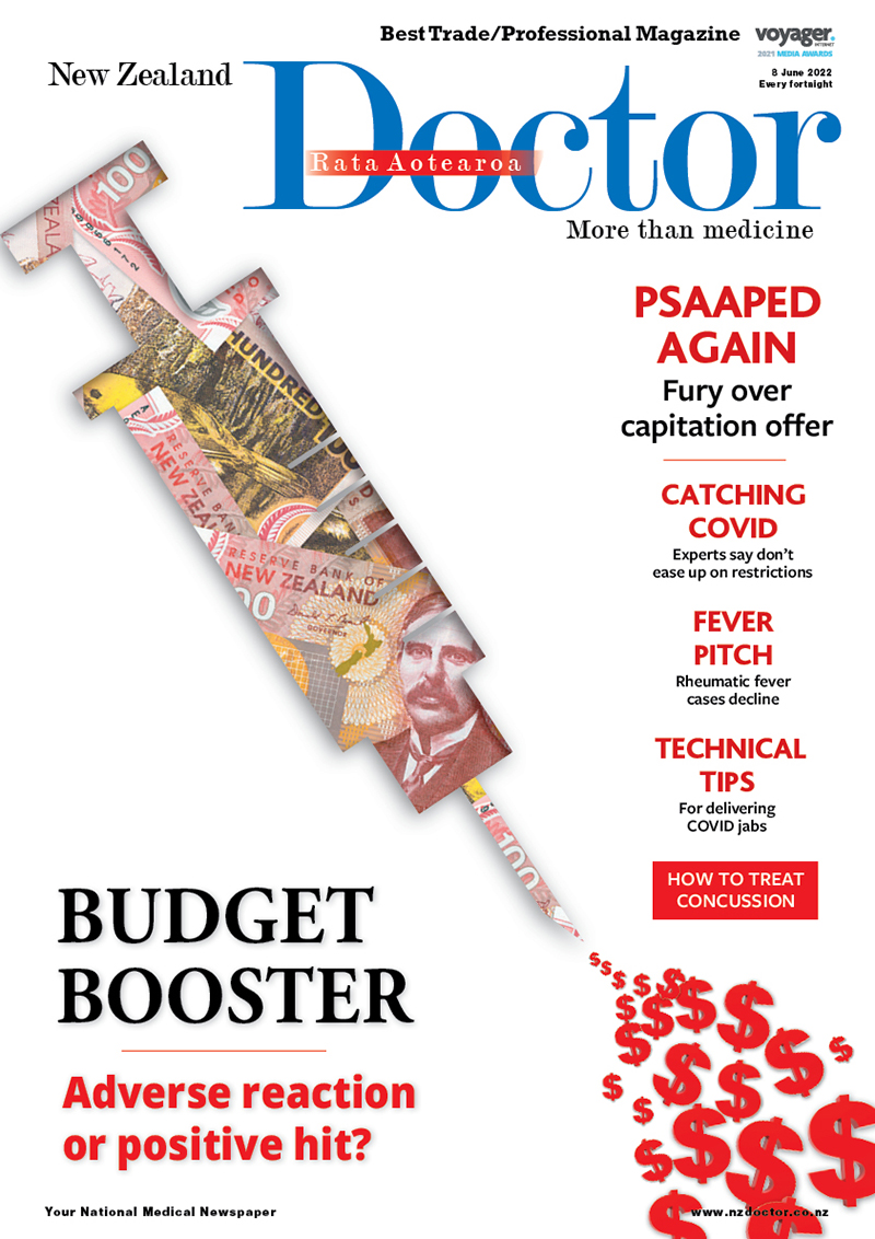 NZ Doctor 8 June 2022 issue cover