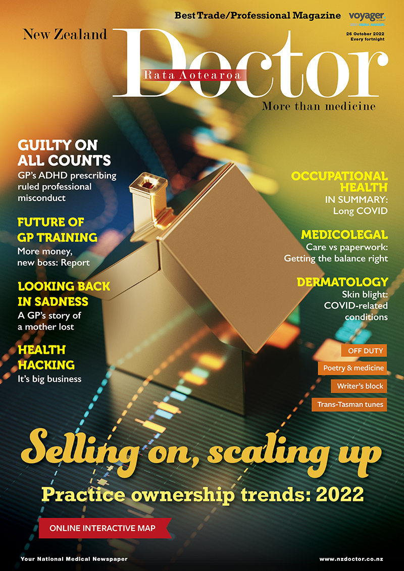 NZ Doctor 26 October 2022 Cover