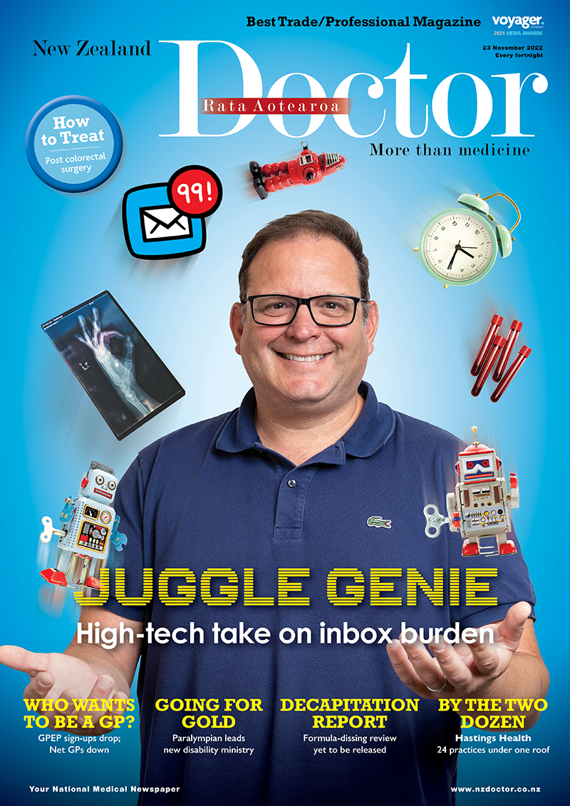 NZ Doctor 23 November 2022 Cover
