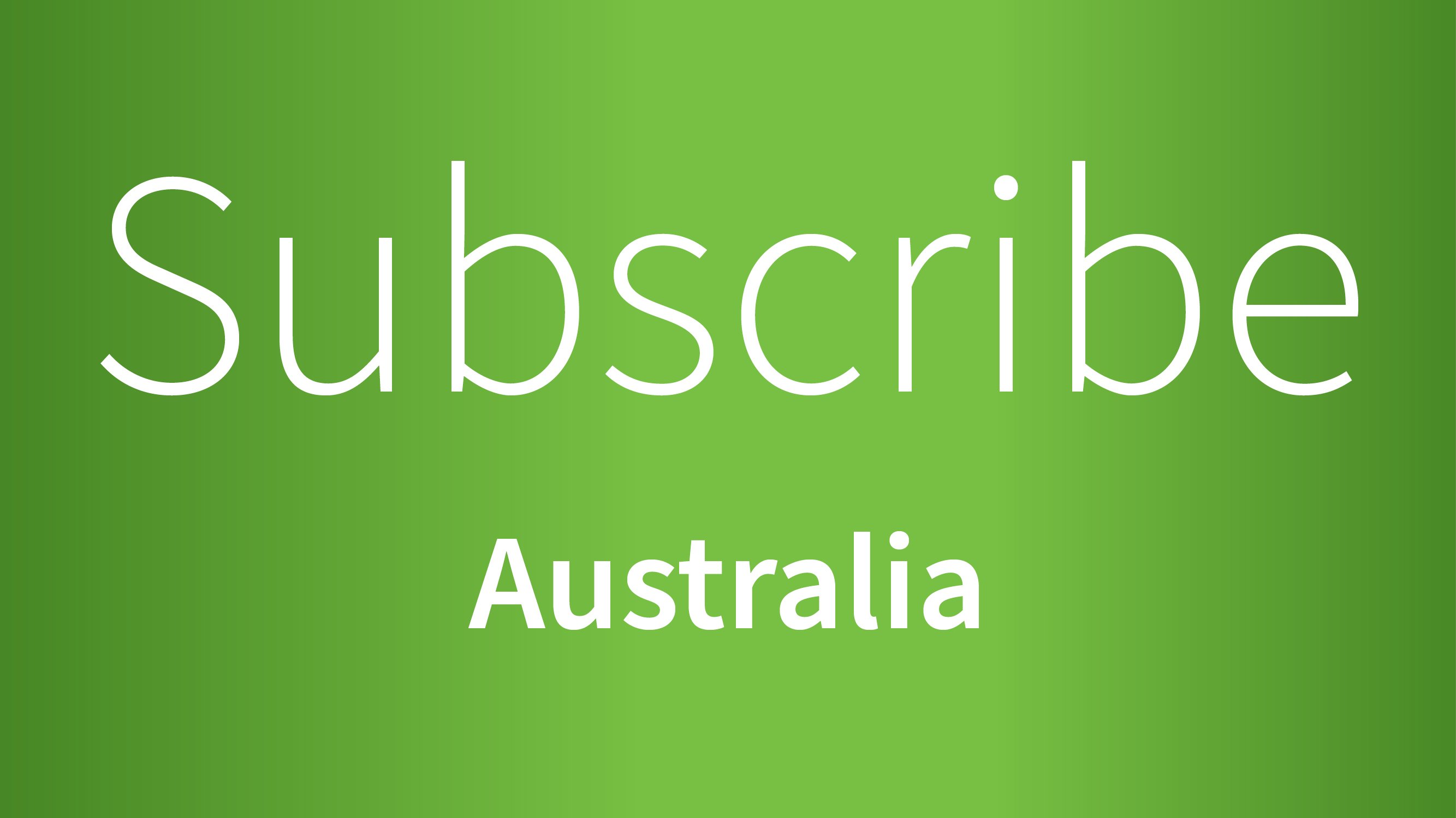 Subscribe Australia