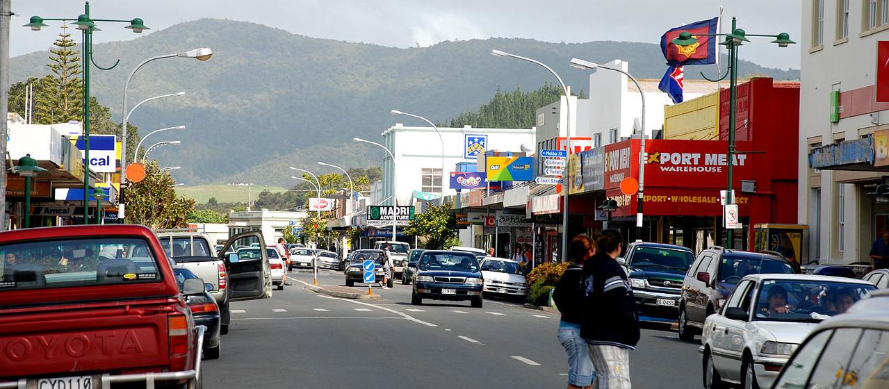 Main Street, Kaitaia, [Credit Phillip Capper]