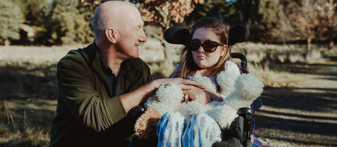 Buzz Burrell with Poppy