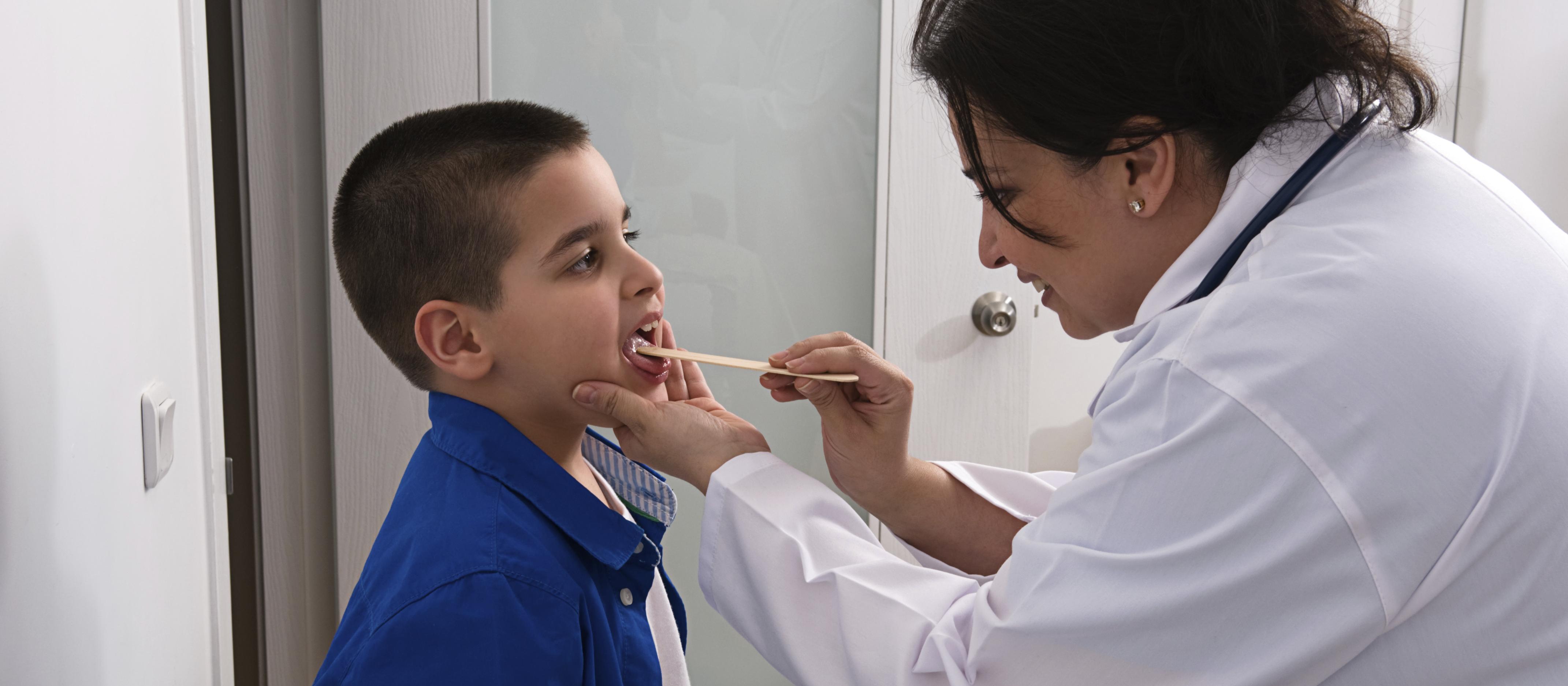Sore throat, rheumatic fever, swab