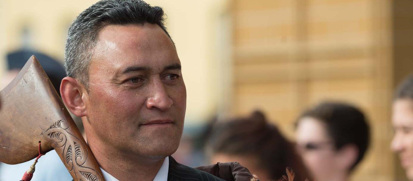 Powhiri for Prince Charles in Westport 2015