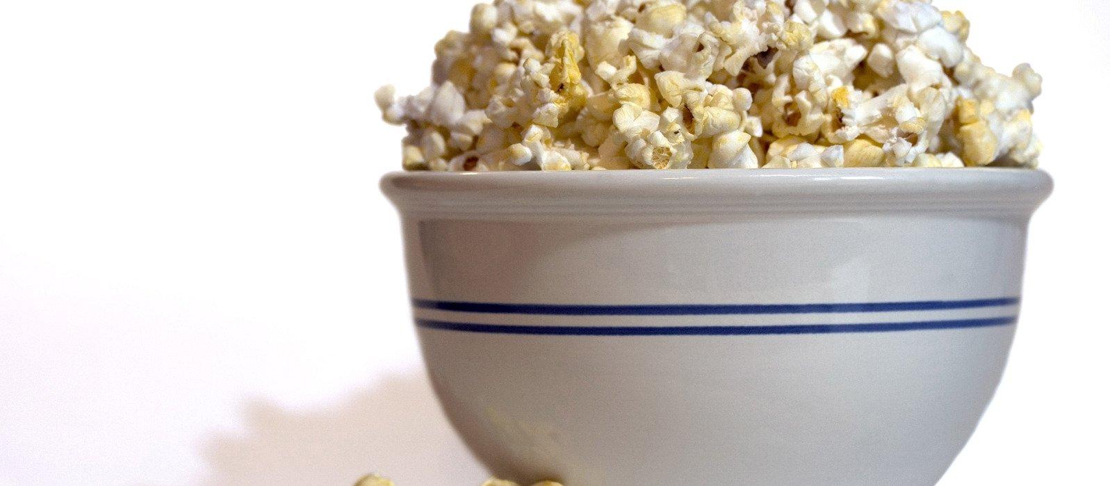 bowl of popcorn