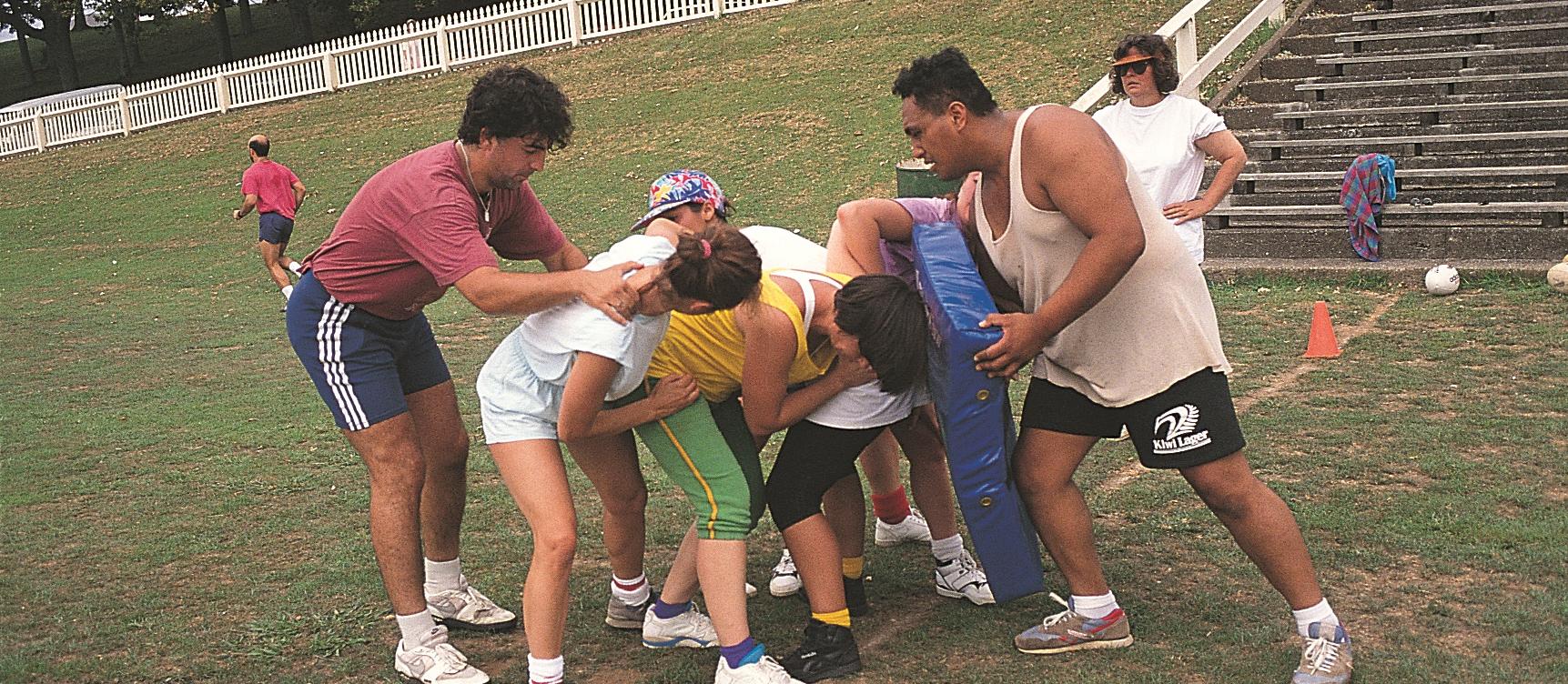 touch rugby, Maori, young men