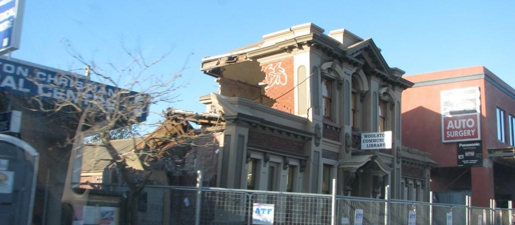 Damage to a Ferry Road Building in Christchurch following a magnitude 6.3 earthquake that struck on 13 June 2011