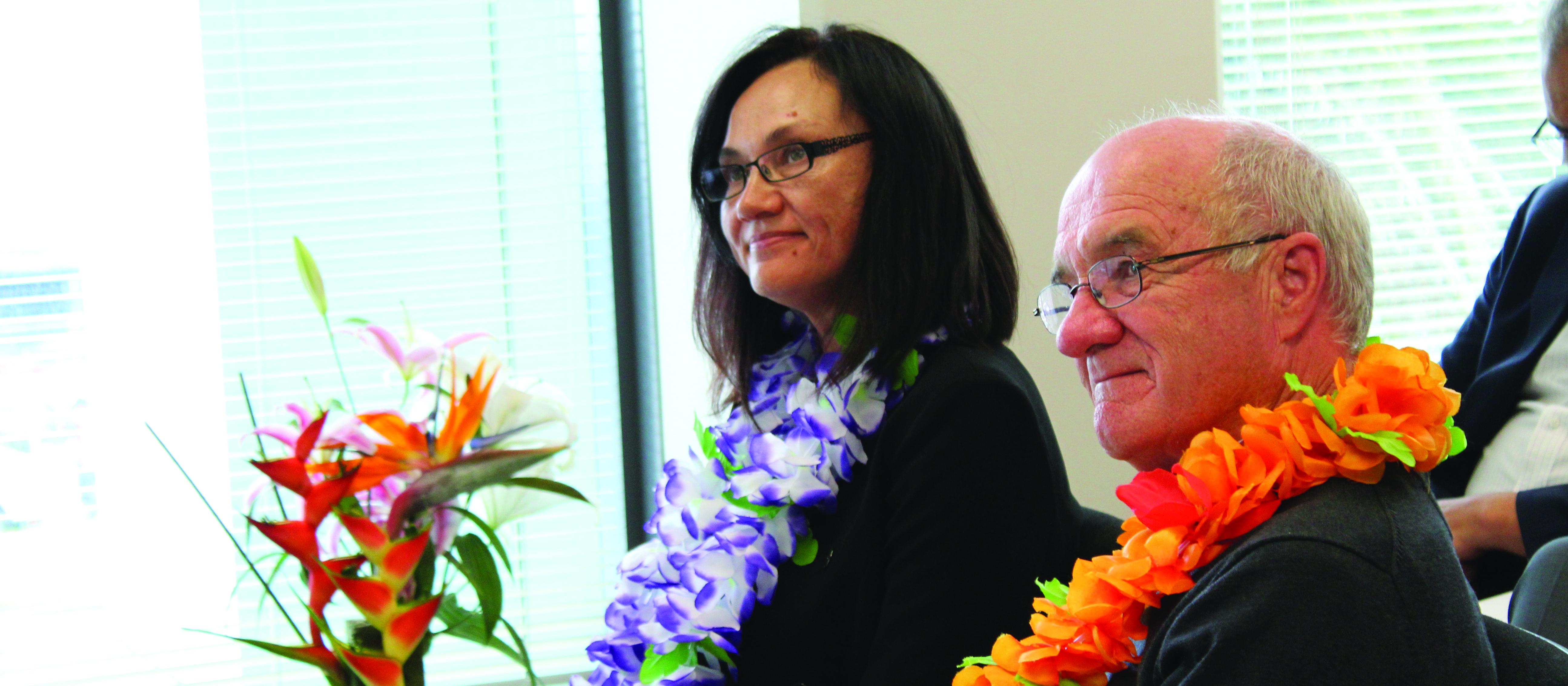 Sharon Shea and Jim Primrose 