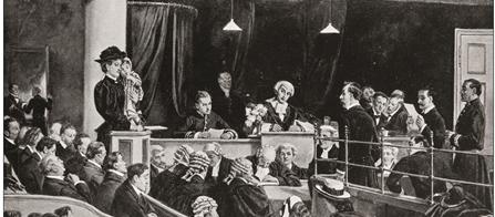 Bigamy in court