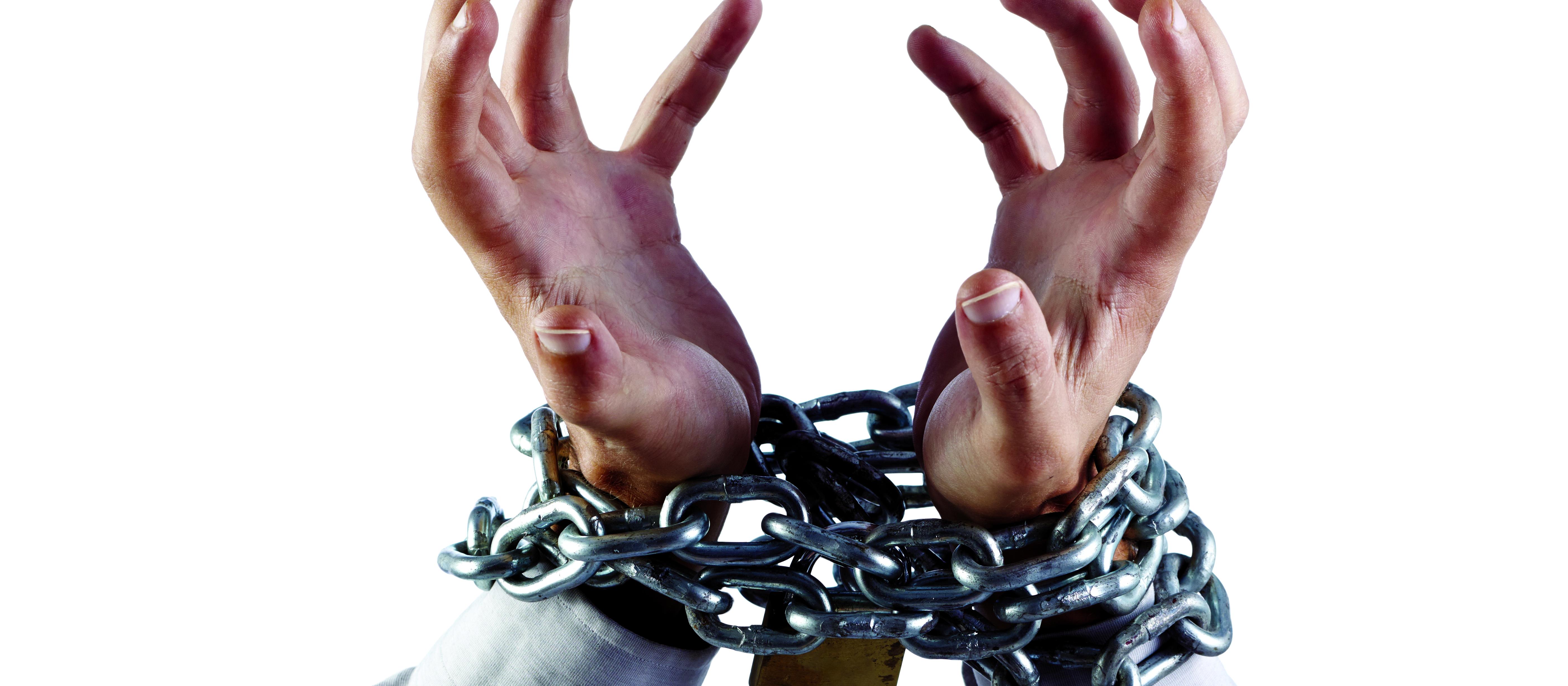 Hands tied