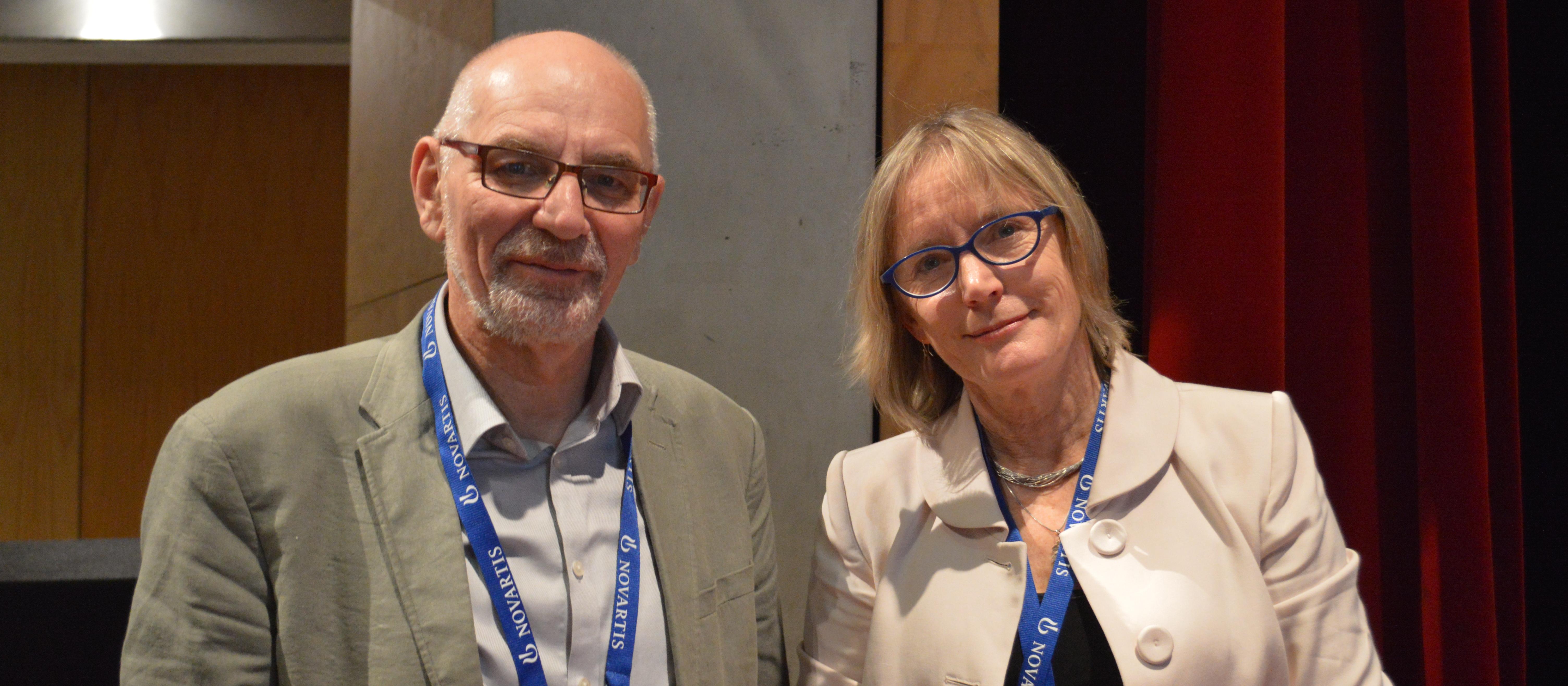 Professor of general practice Tony Dowell and GP Nikki Turner, Wellington
