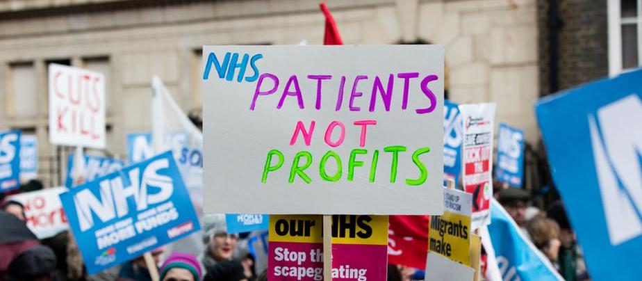 NHS march