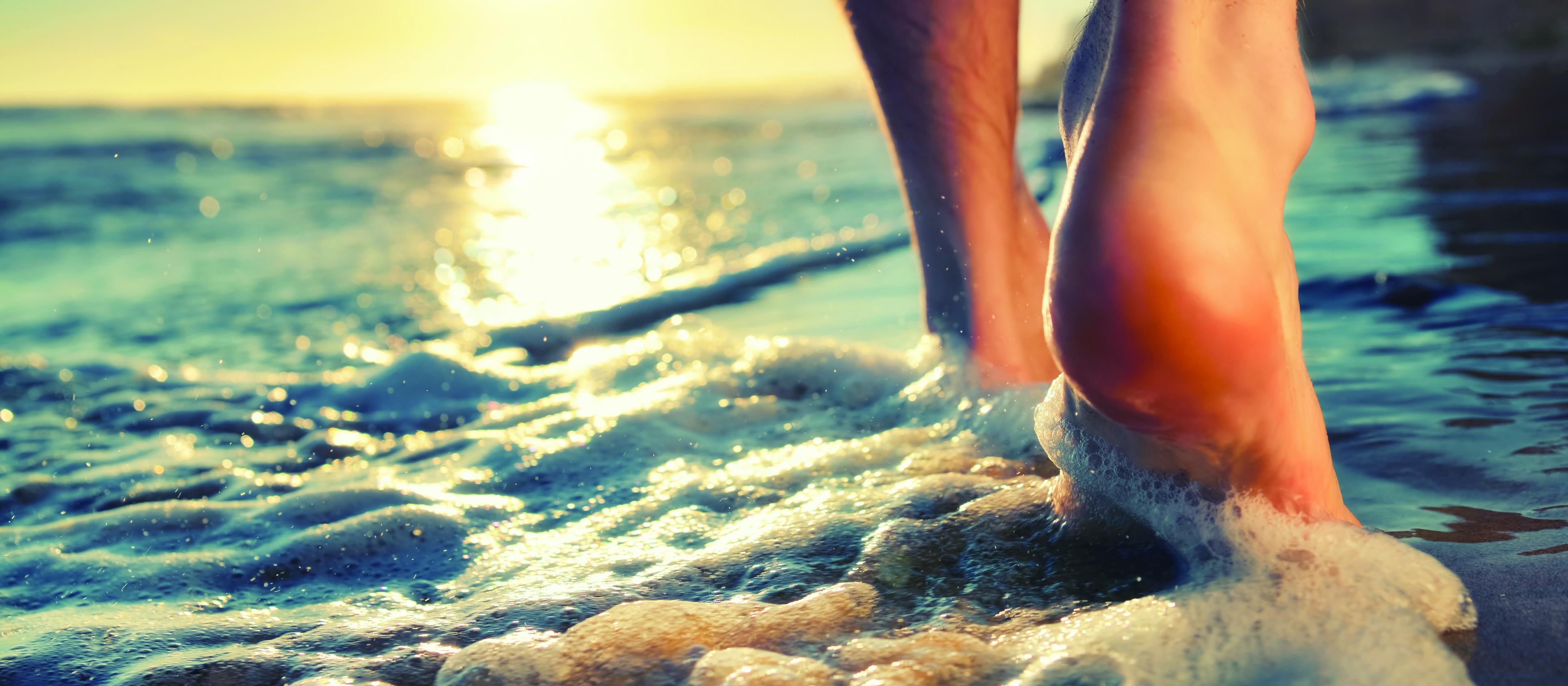 beach walk