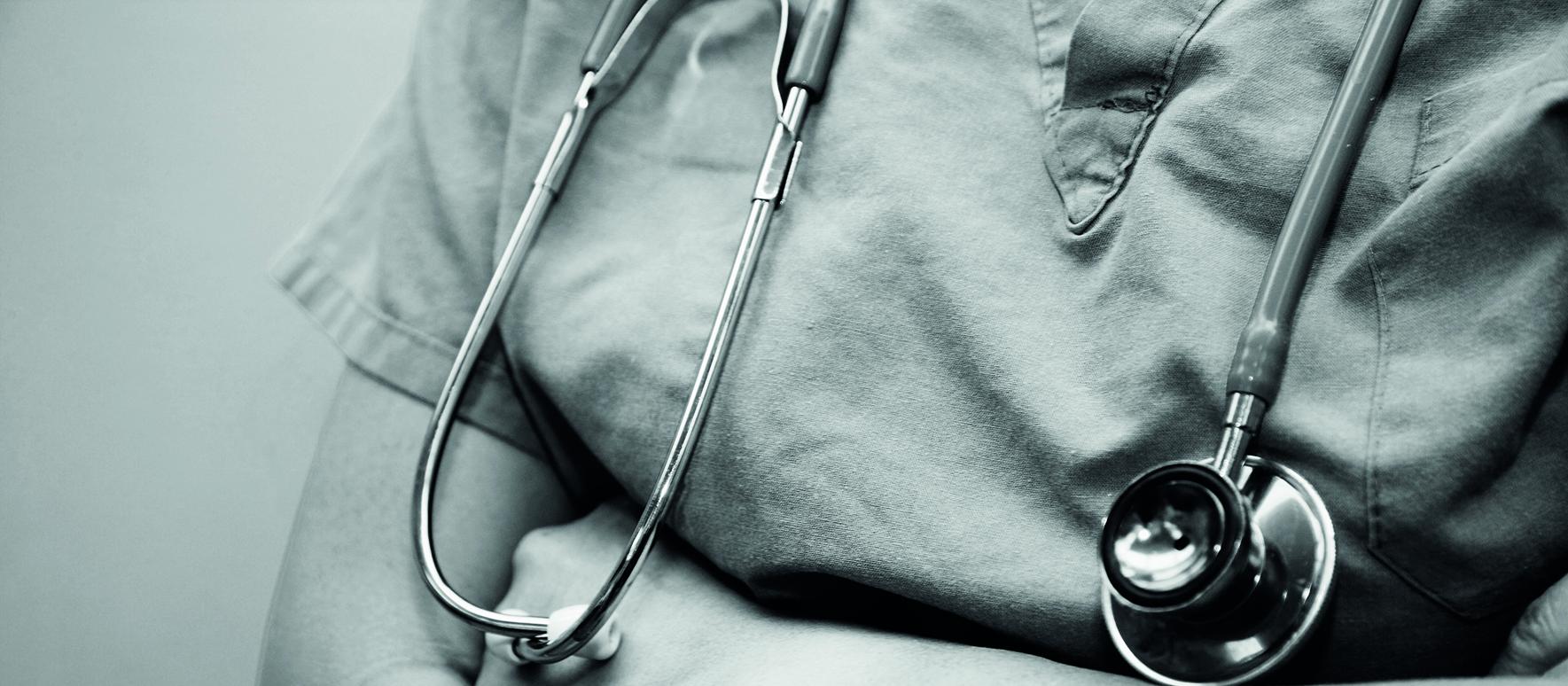 Doctor, nurse, stethoscope
