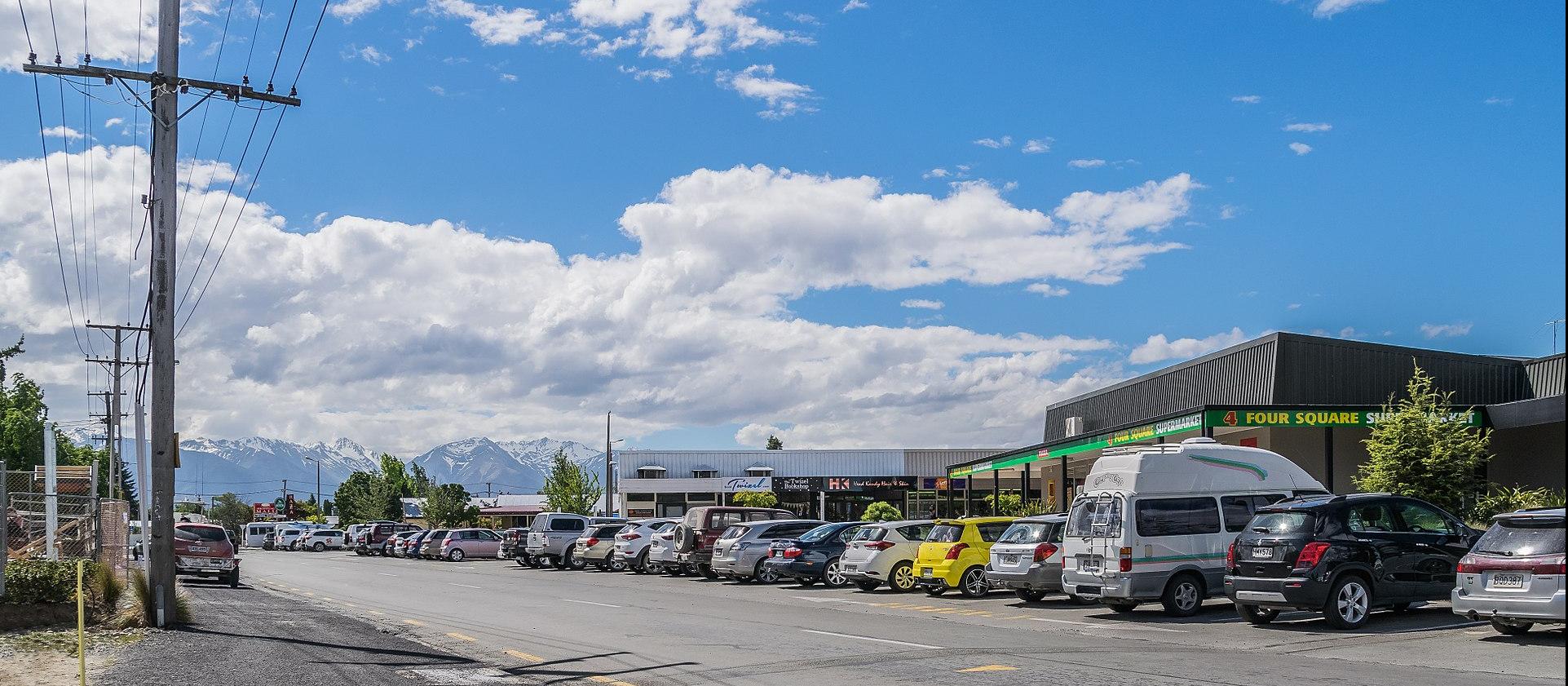 Tasman Road in Twizel, south Canterbury