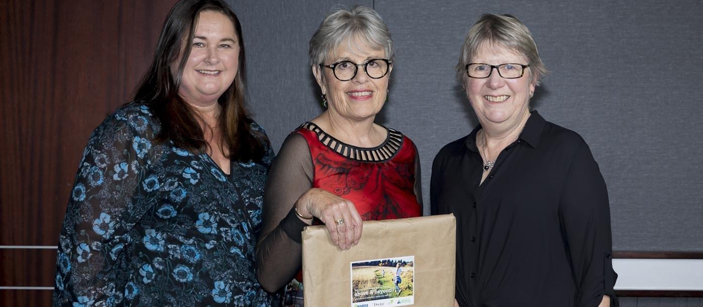 Wendy Milward, Leonie Howie and Adele Robertson