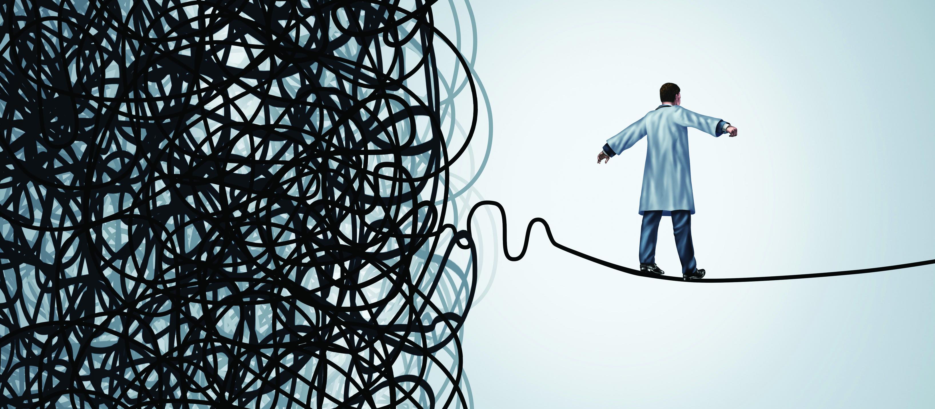 Tightrope, medical confusion