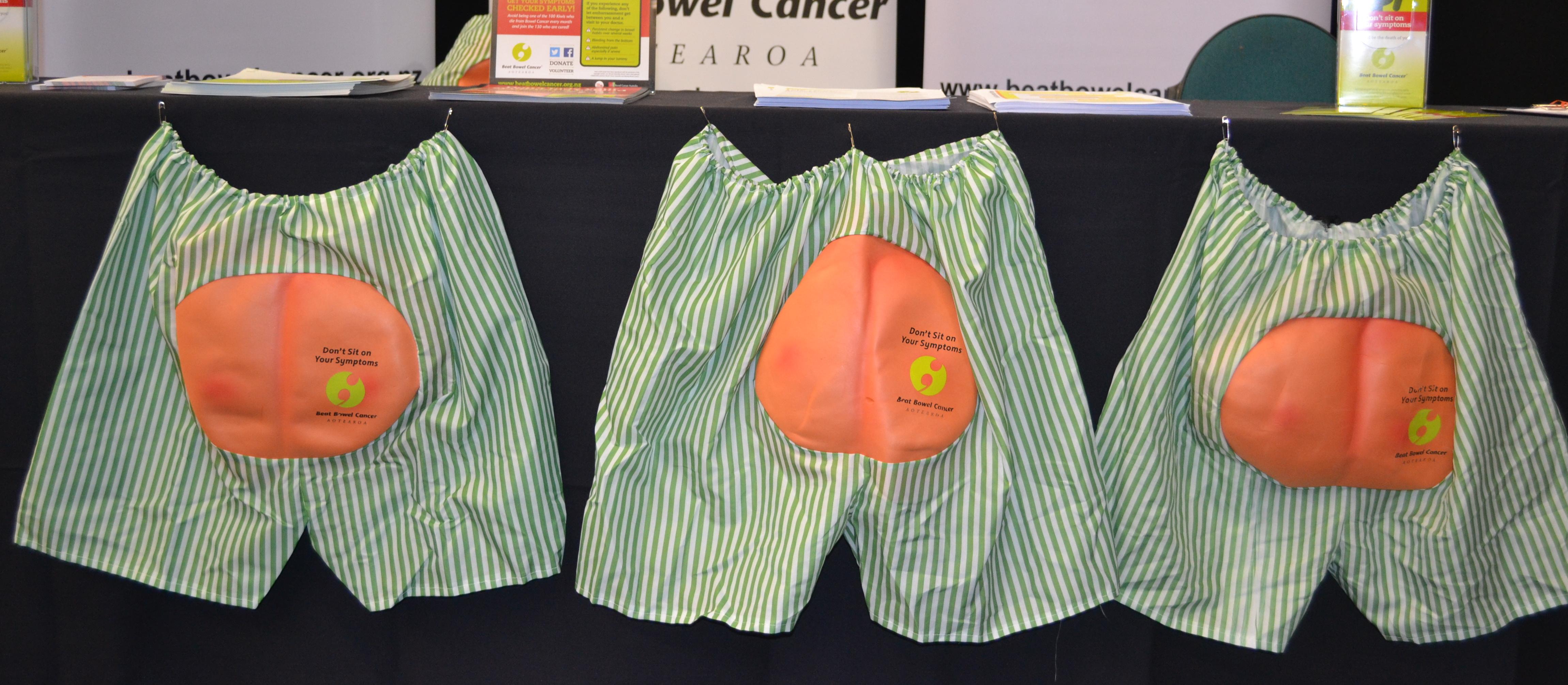 Beat Bowel cancer undies 2014