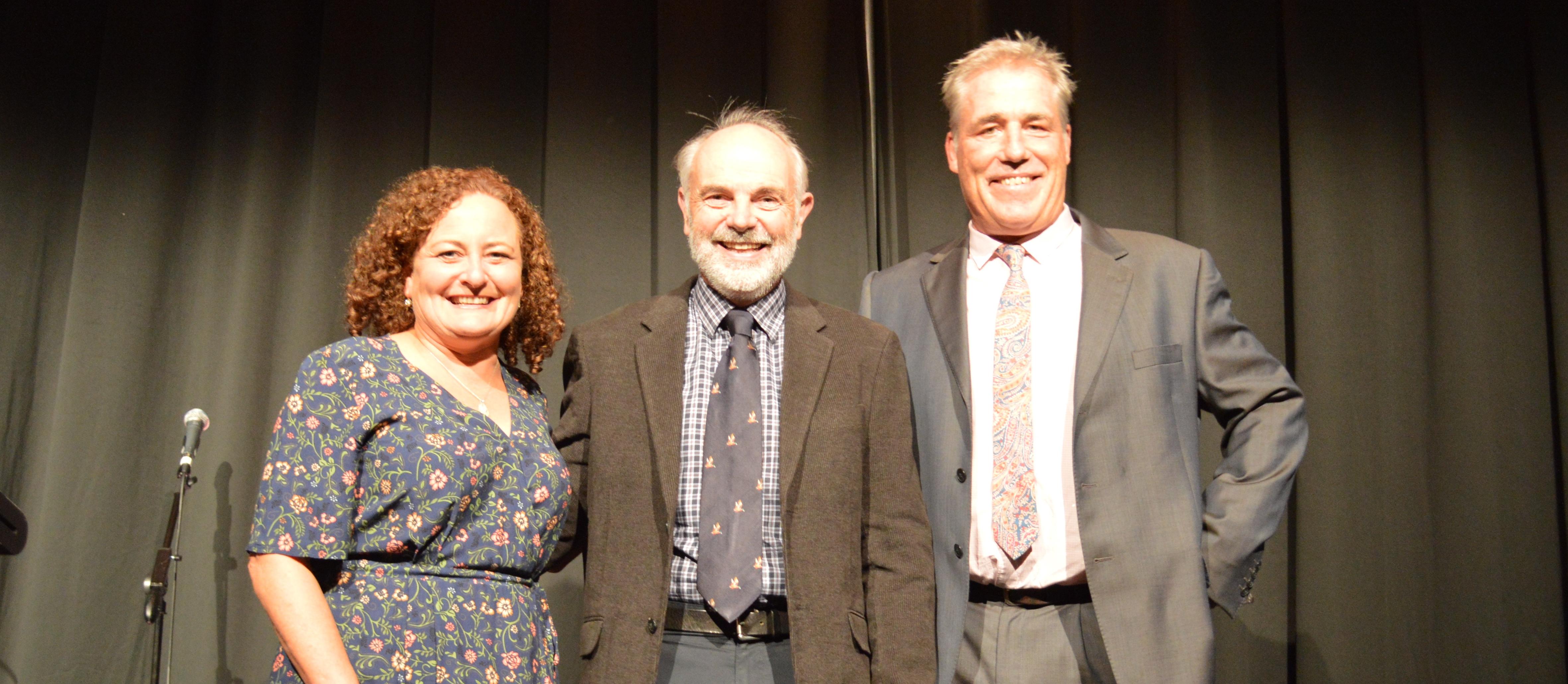 Andrea Judd, Keith Buswell, Chris Henry NZRGPN conference 2018