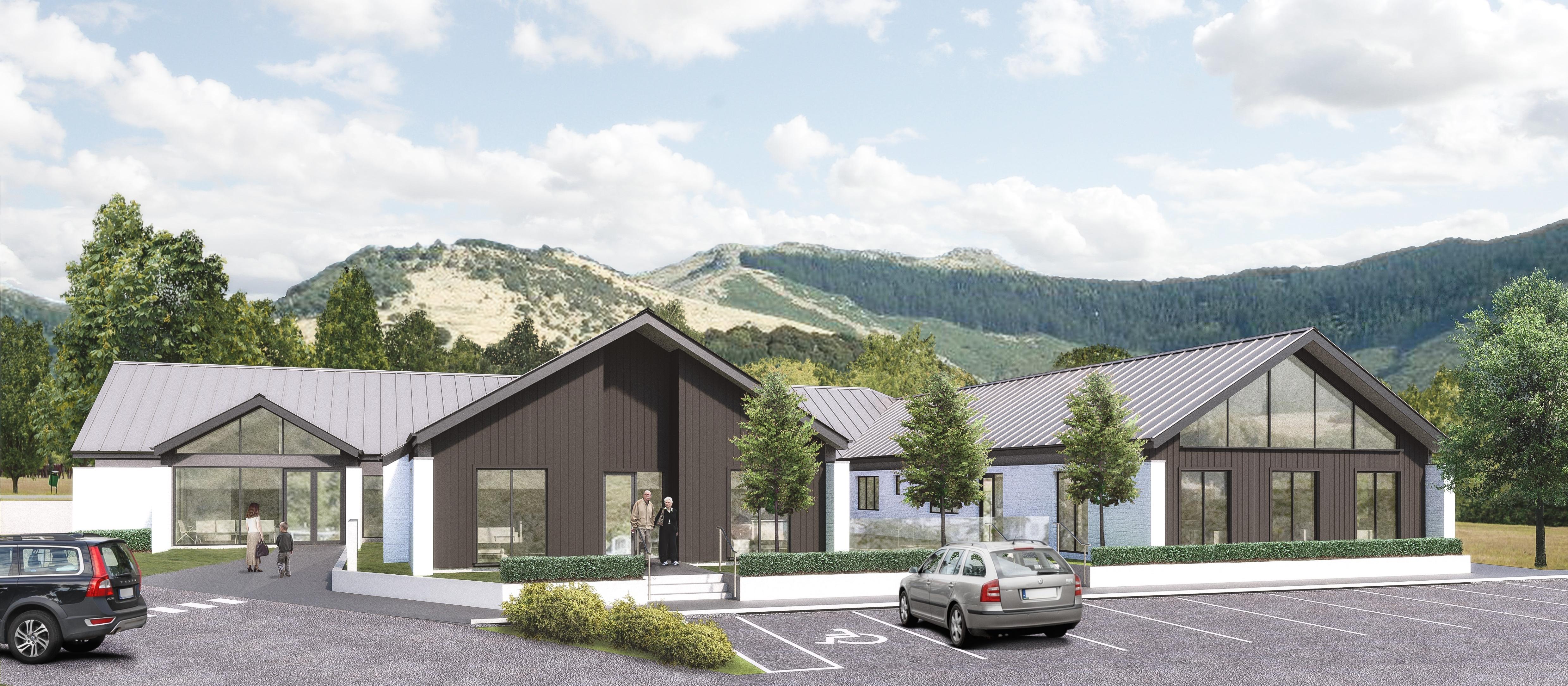 Akaroa health hub - artist's impression
