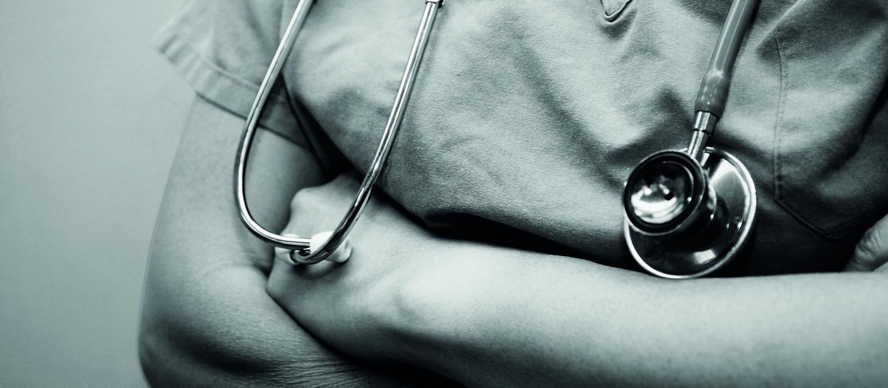 Nurse, scrubs, hospital, stethoscope
