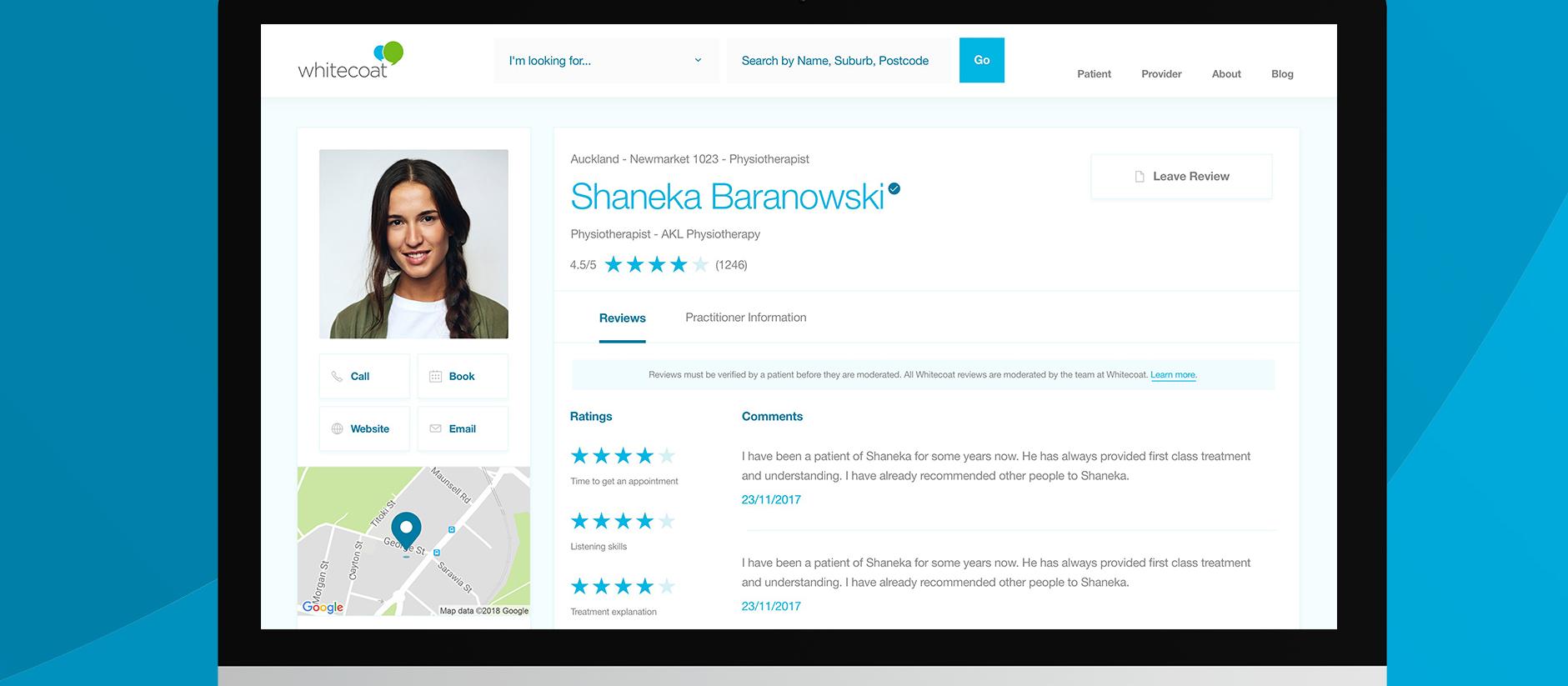 Whitecoat app