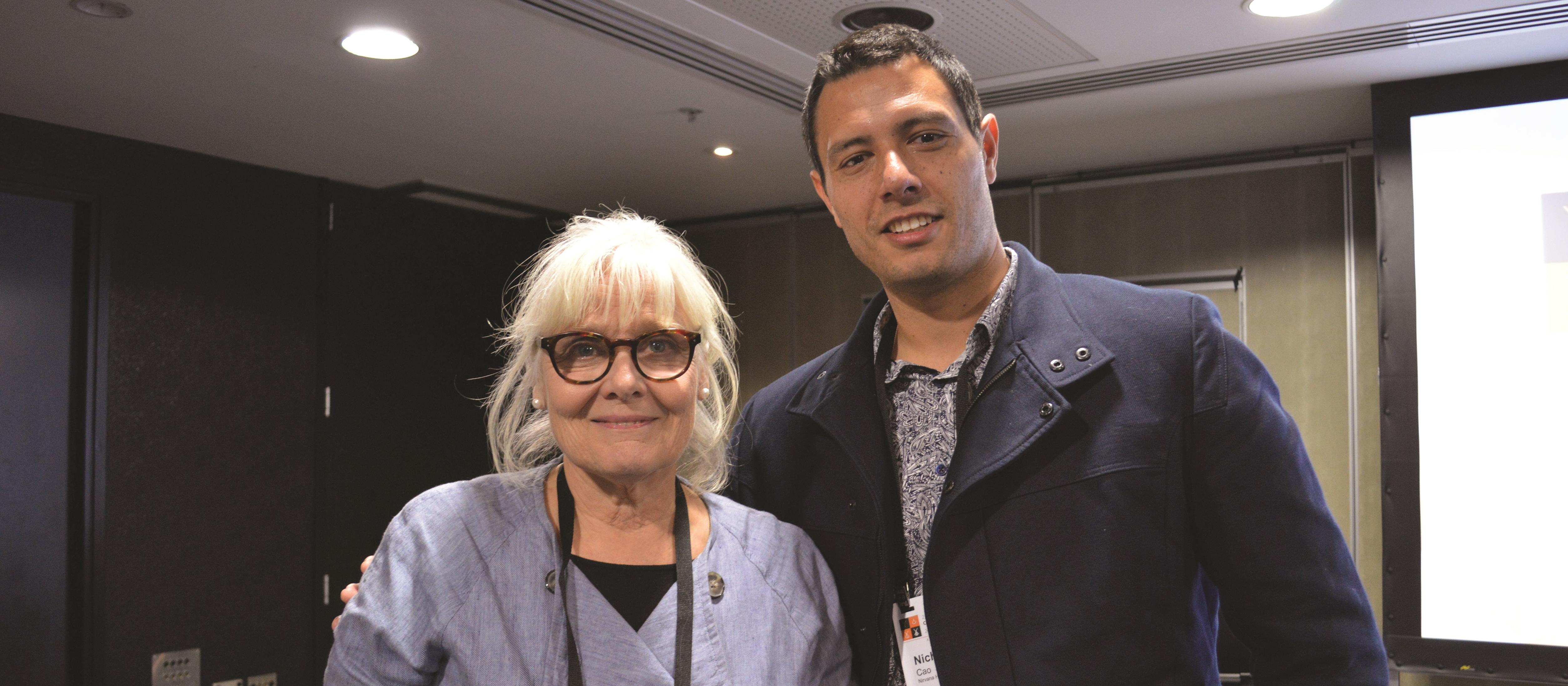 Nicolas Cao and Leona Didsbury