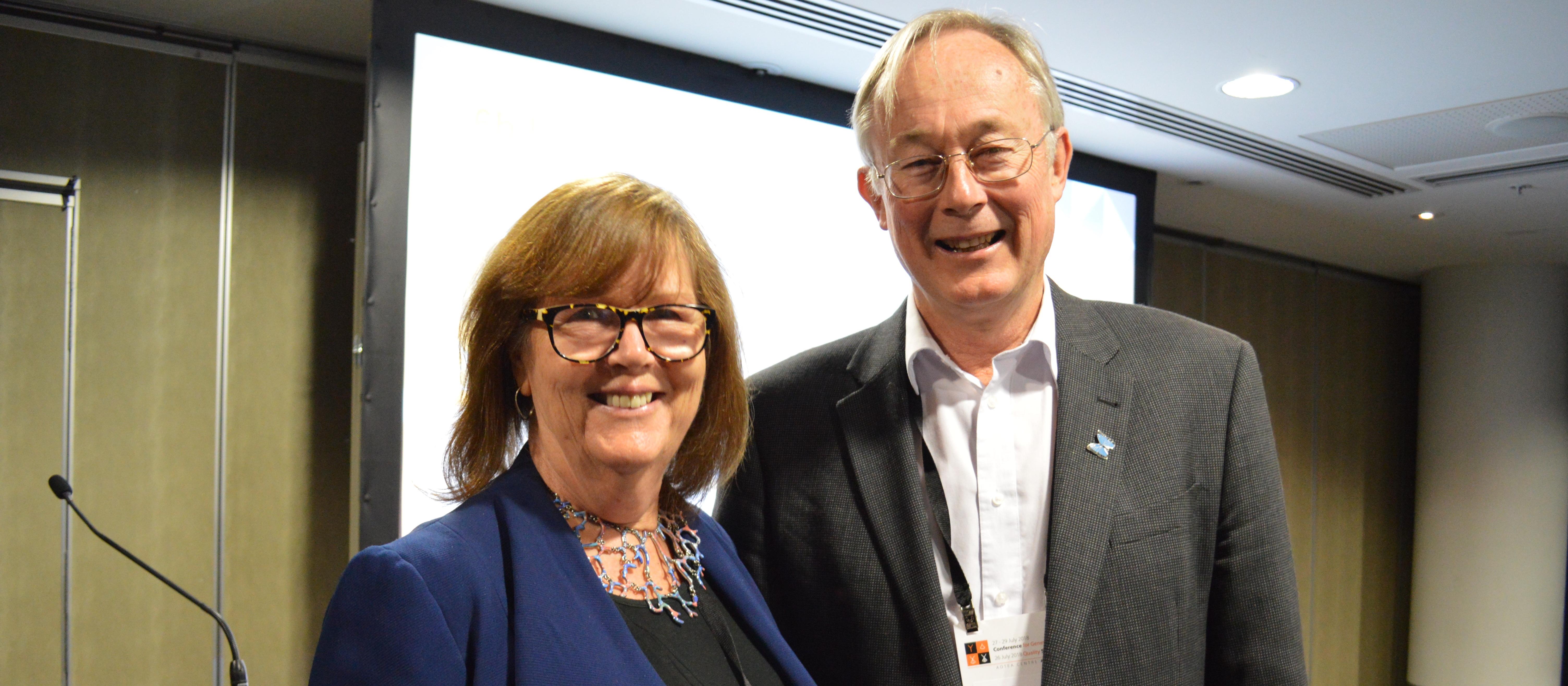 Clinical pharmacist Linda Bryant and south Auckland GP academic Bruce Arroll 
