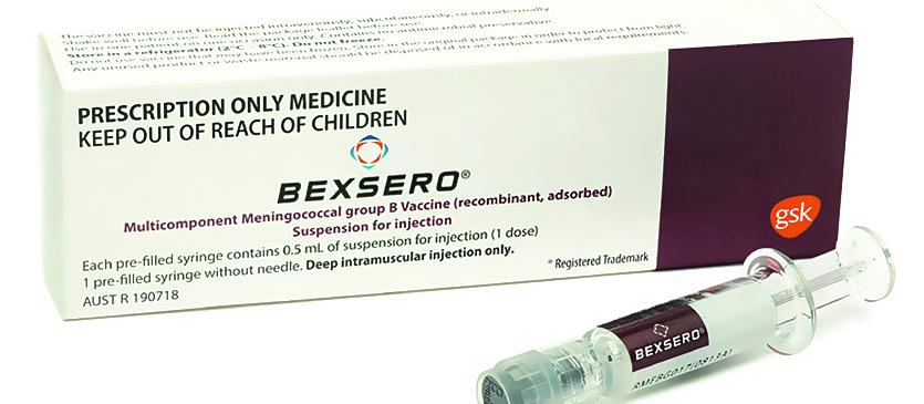 Bexsero vaccine