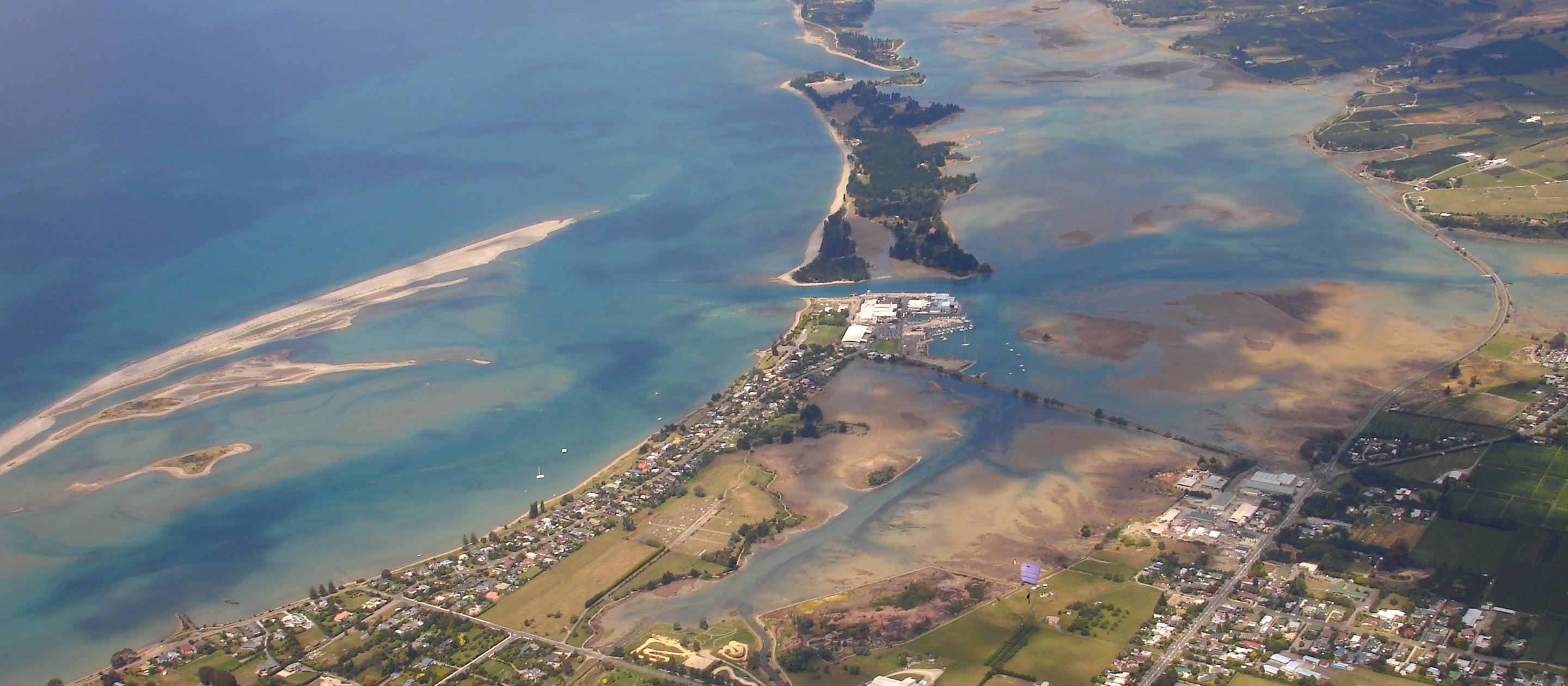 Nelson aerial view
