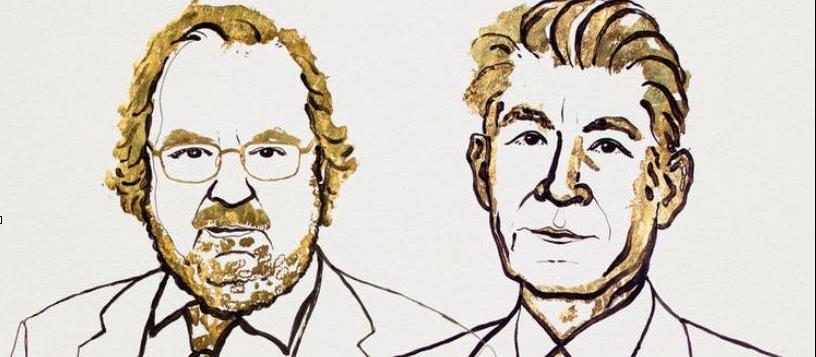 James P. Allison and Tasuku Honjo, 2018 Nobel Laureates in Physiology or Medicine. Niklas Elmehed. Copyright: Nobel Media AB 2018