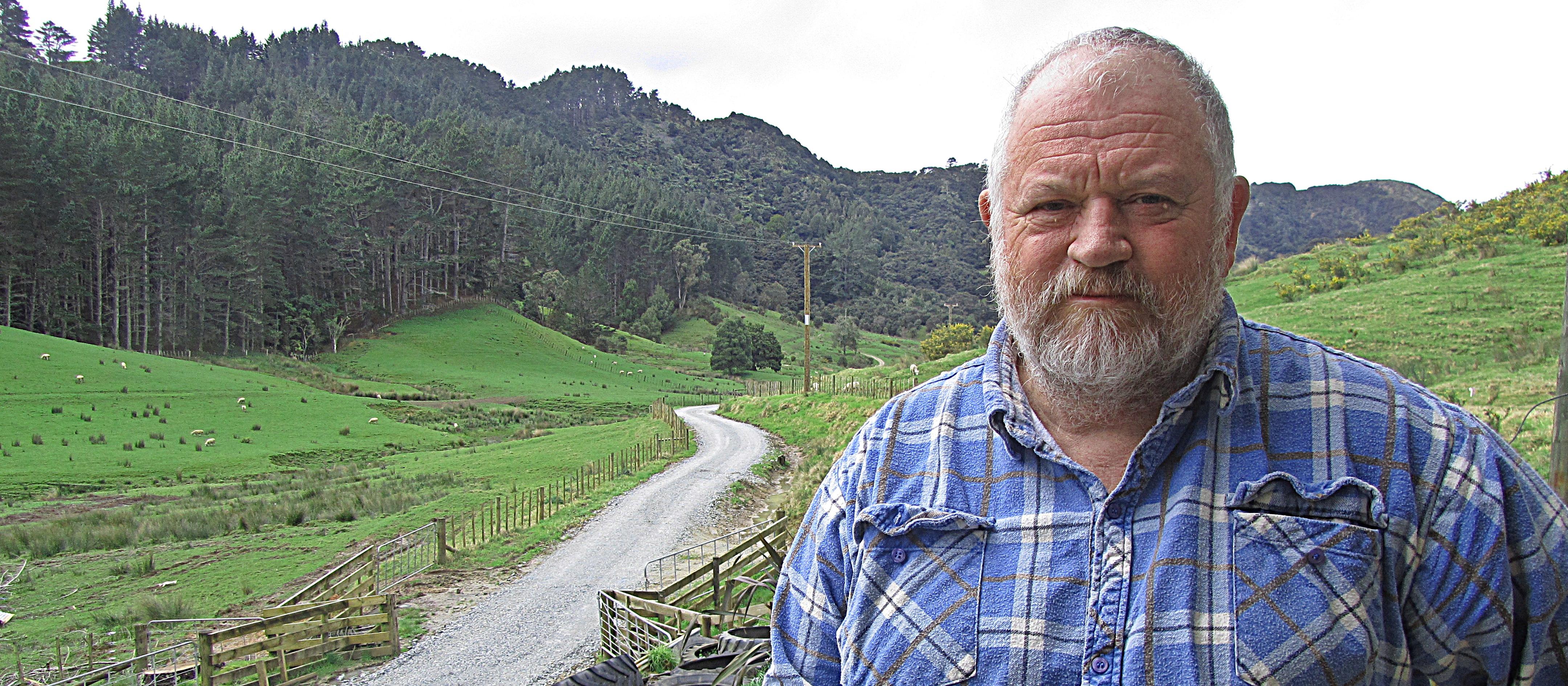 Tim Malloy on the farm