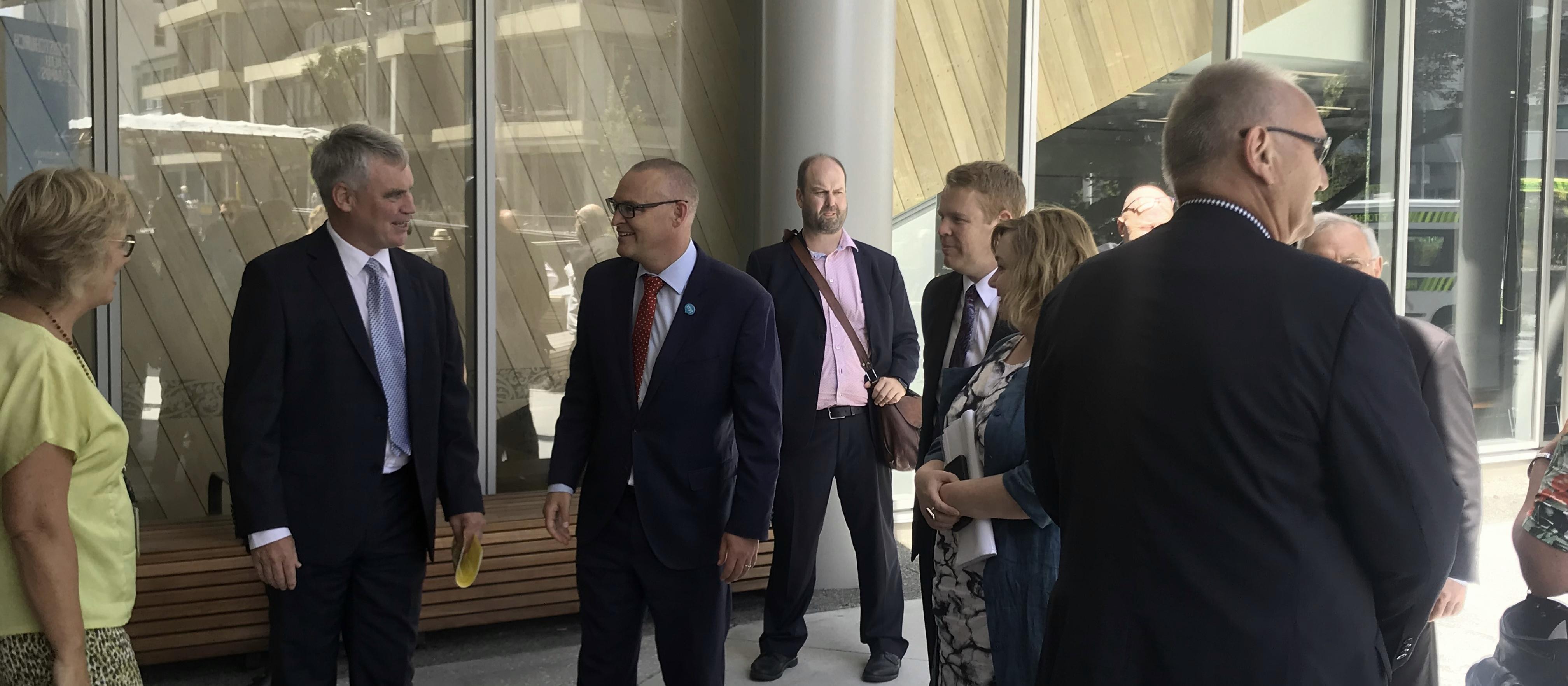Two Davids: David Meates and David Clark
