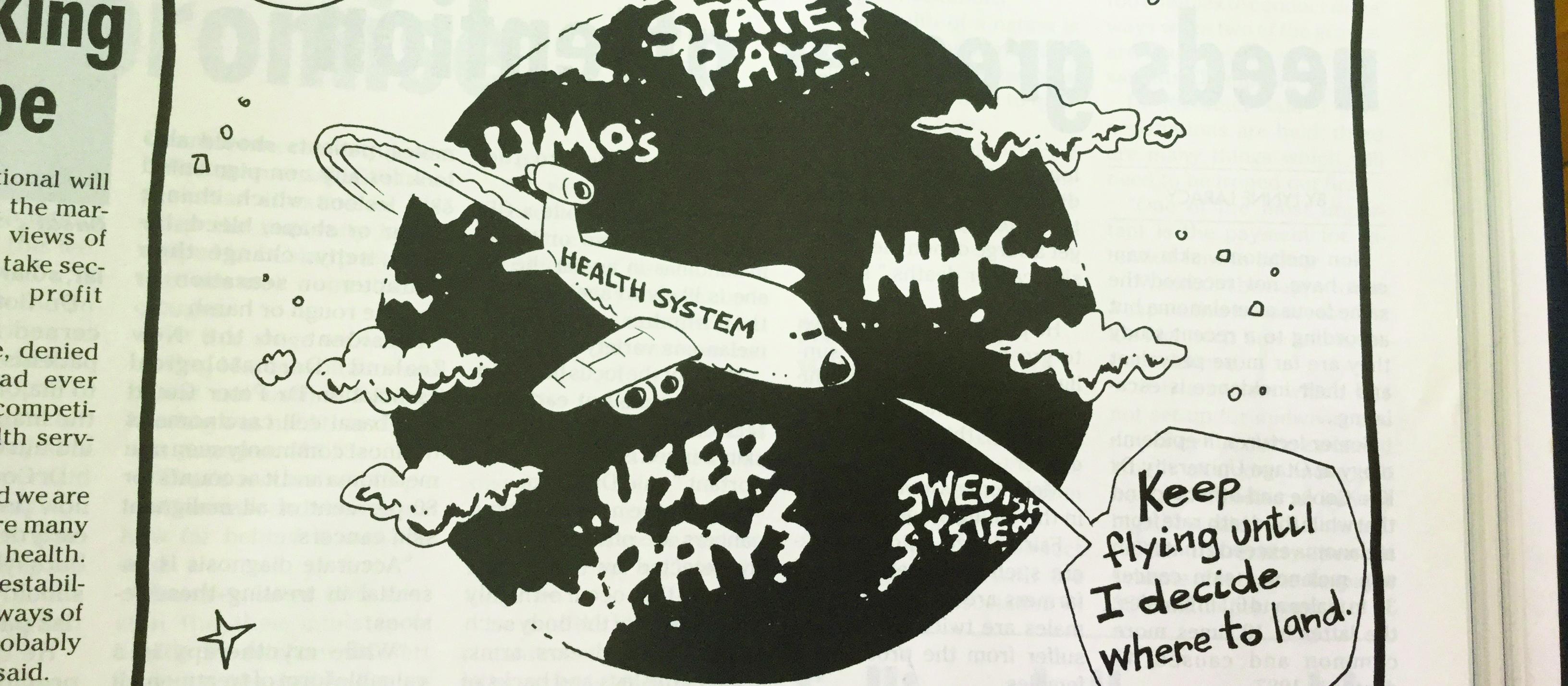 A scroll back through the pages of New Zealand Doctor finds this cartoon published in the 4 February 1991 issue