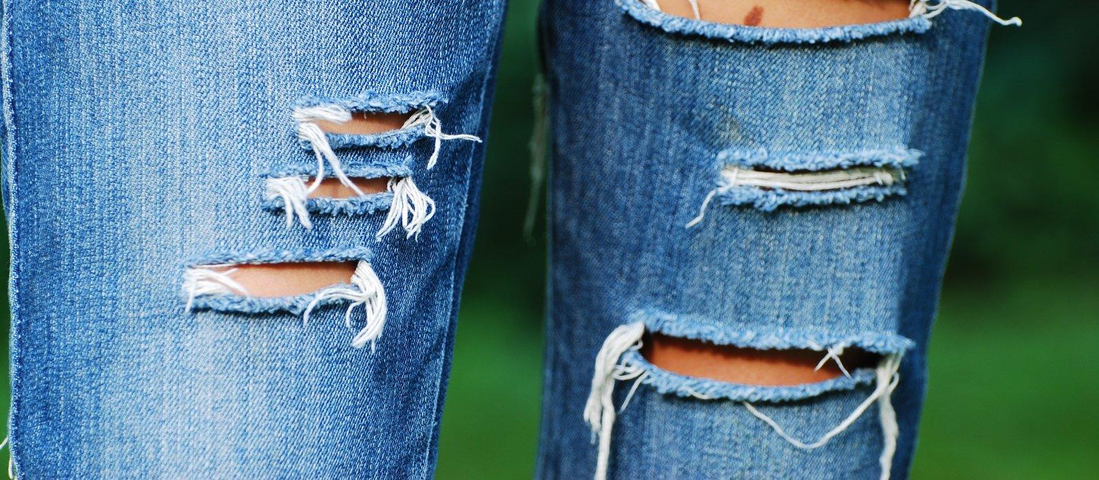 Ripped jeans