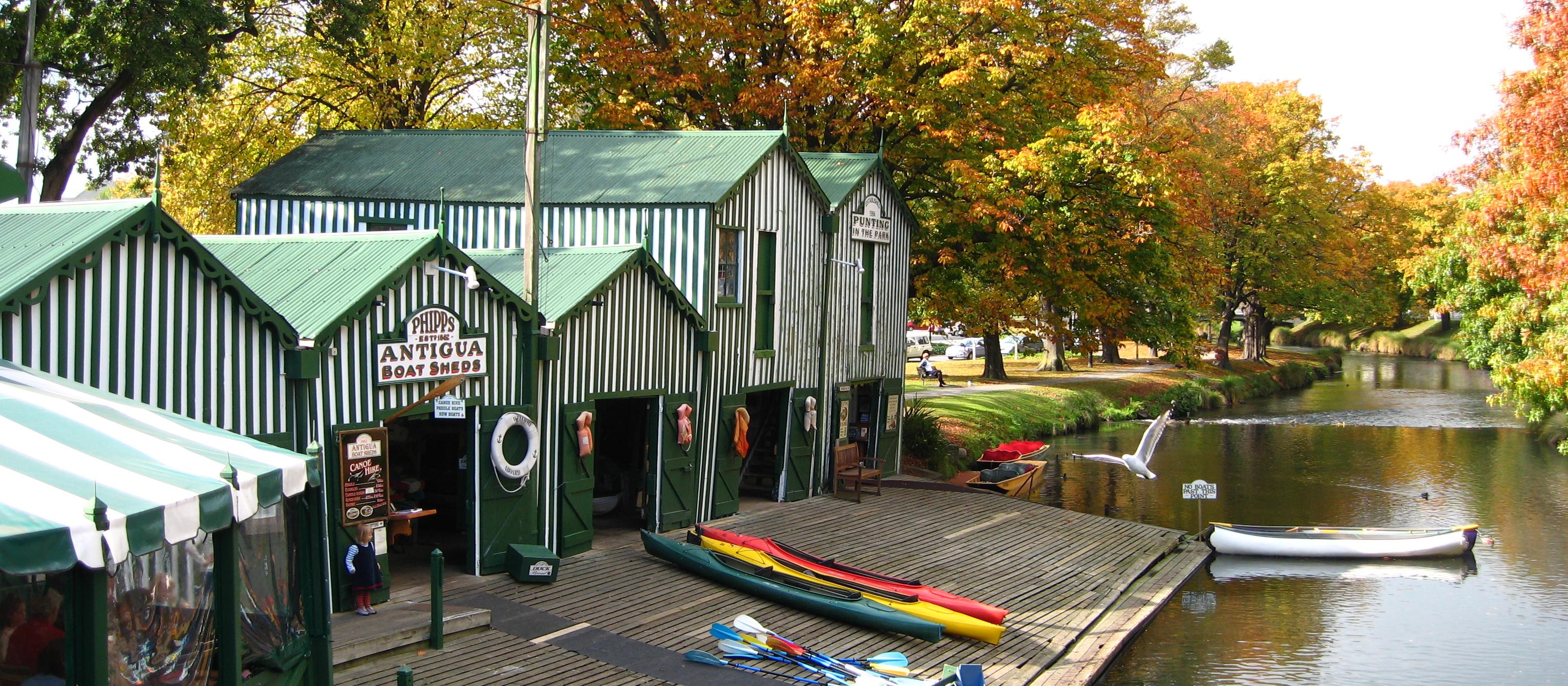 Antigua Boat sheds