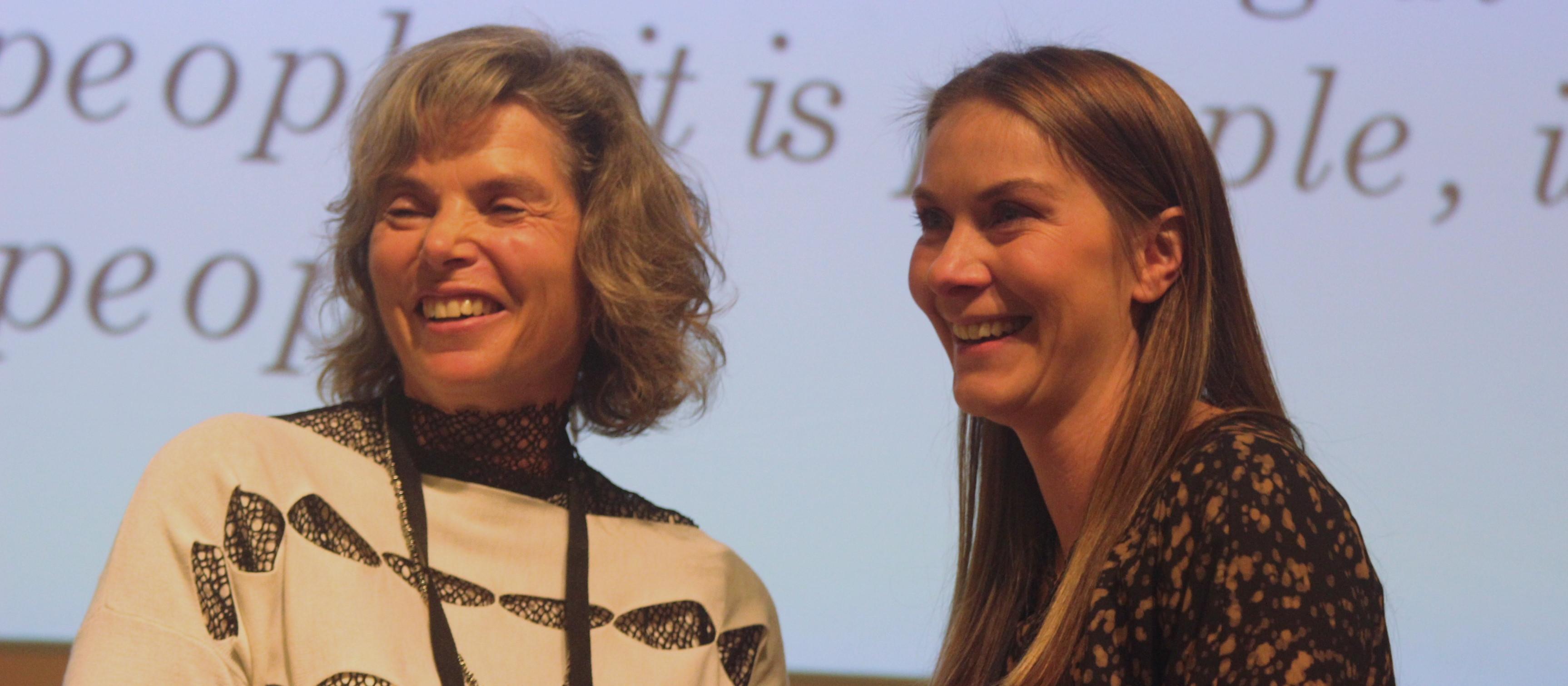 Sam Murton with Kirsten Taplin