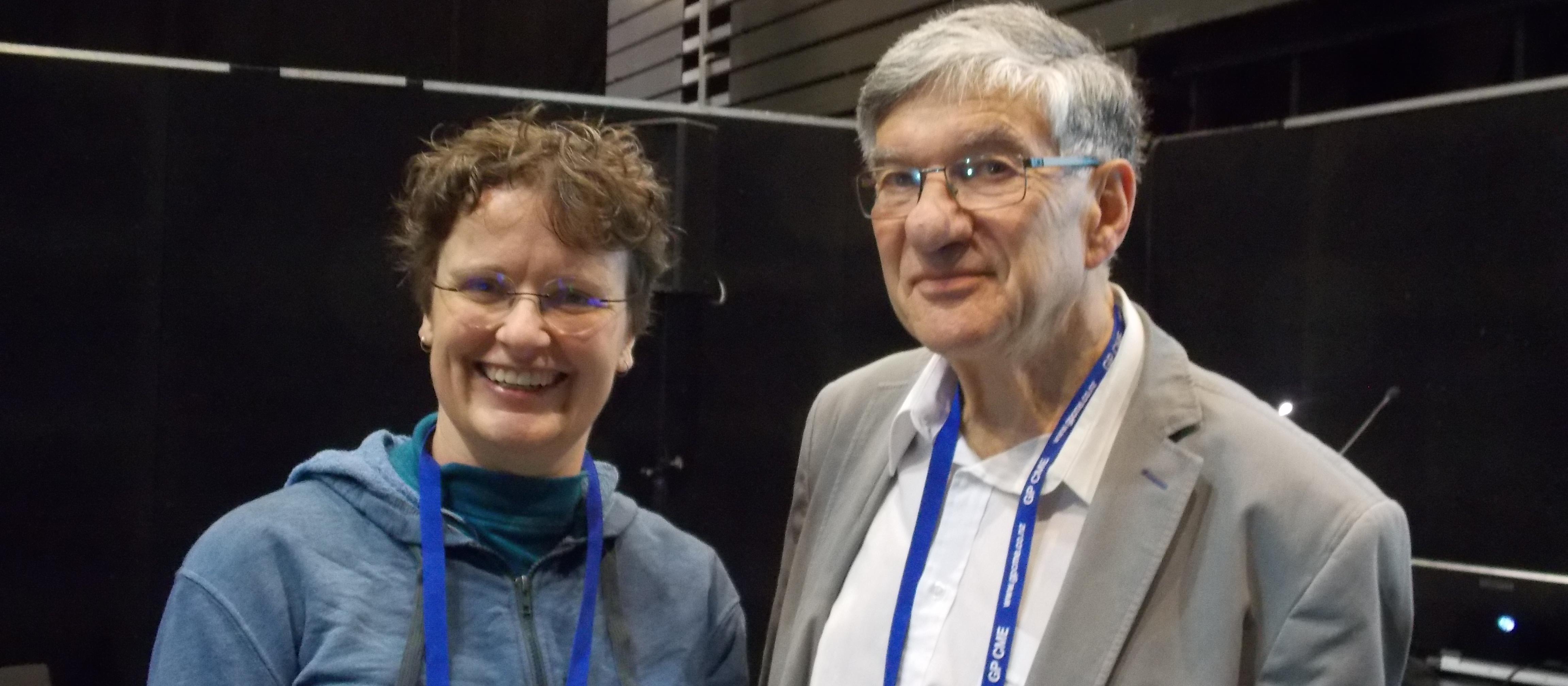 Helen Gibbs and Jim Mann