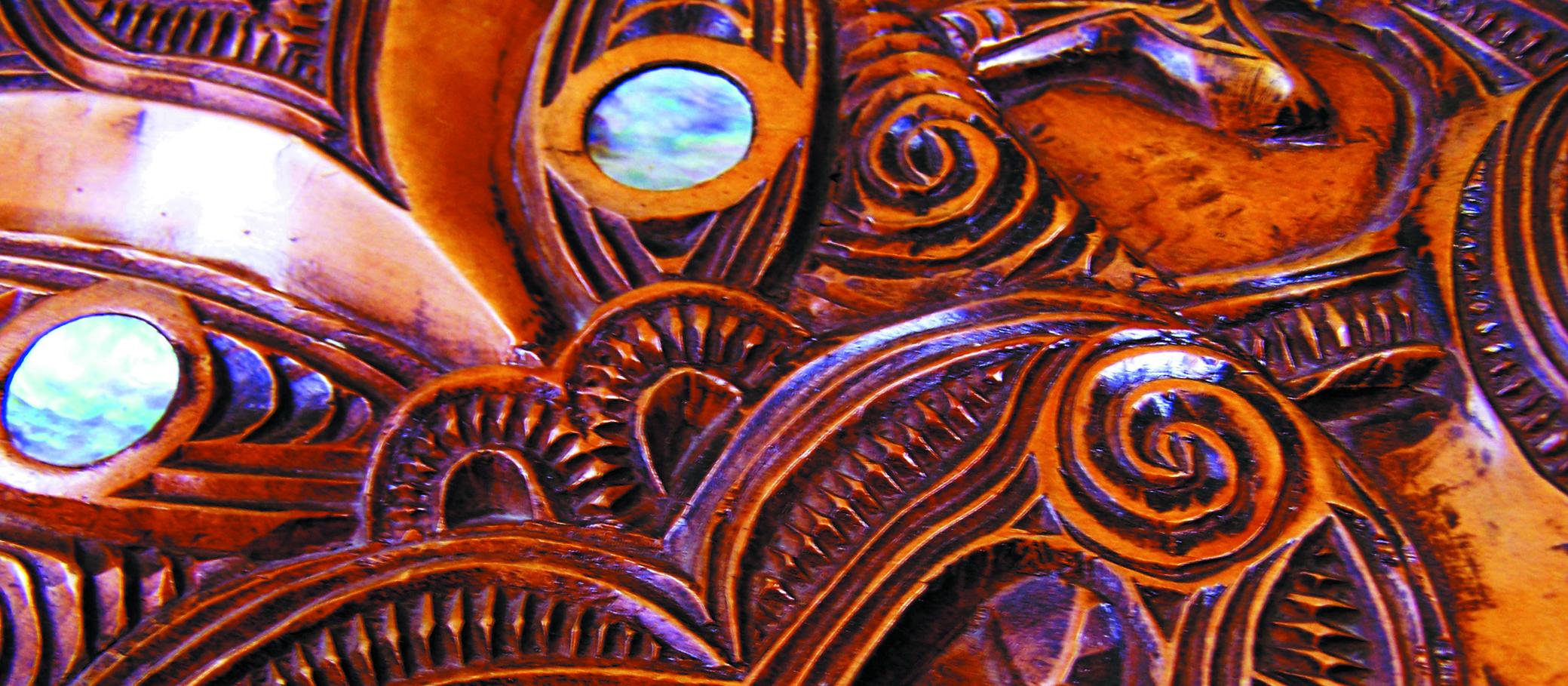 Maori carving