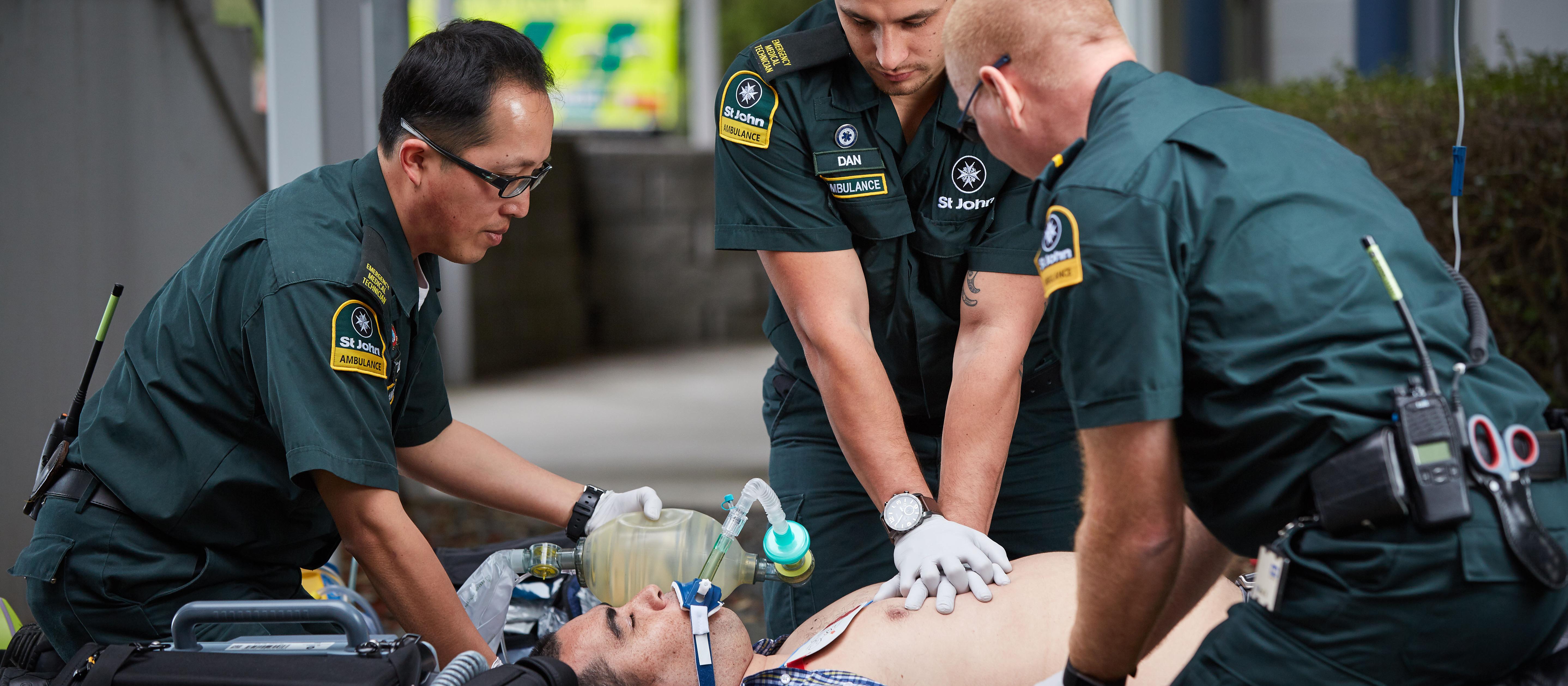 St John paramedics 2019