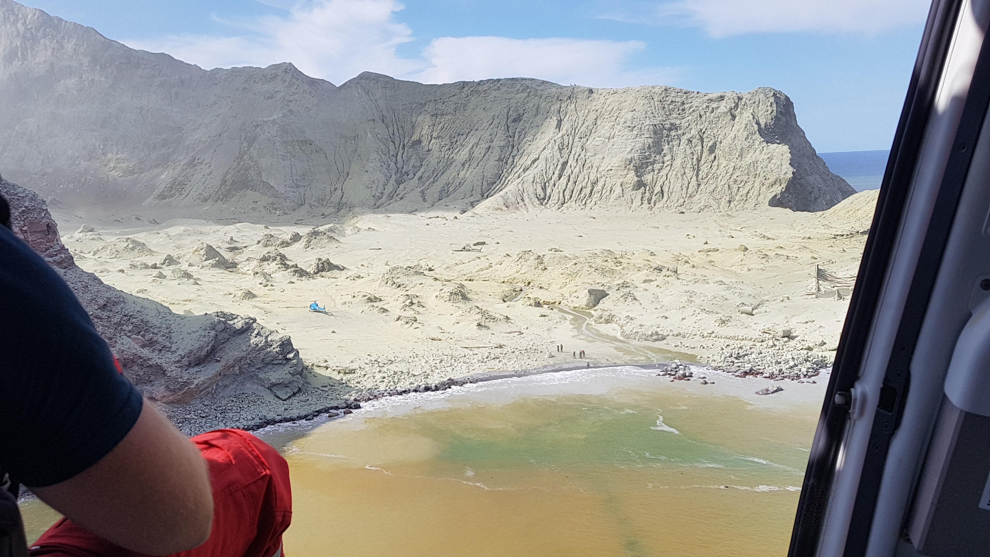 Whakaari / White Island - Auckland Rescue Helicopter Trust