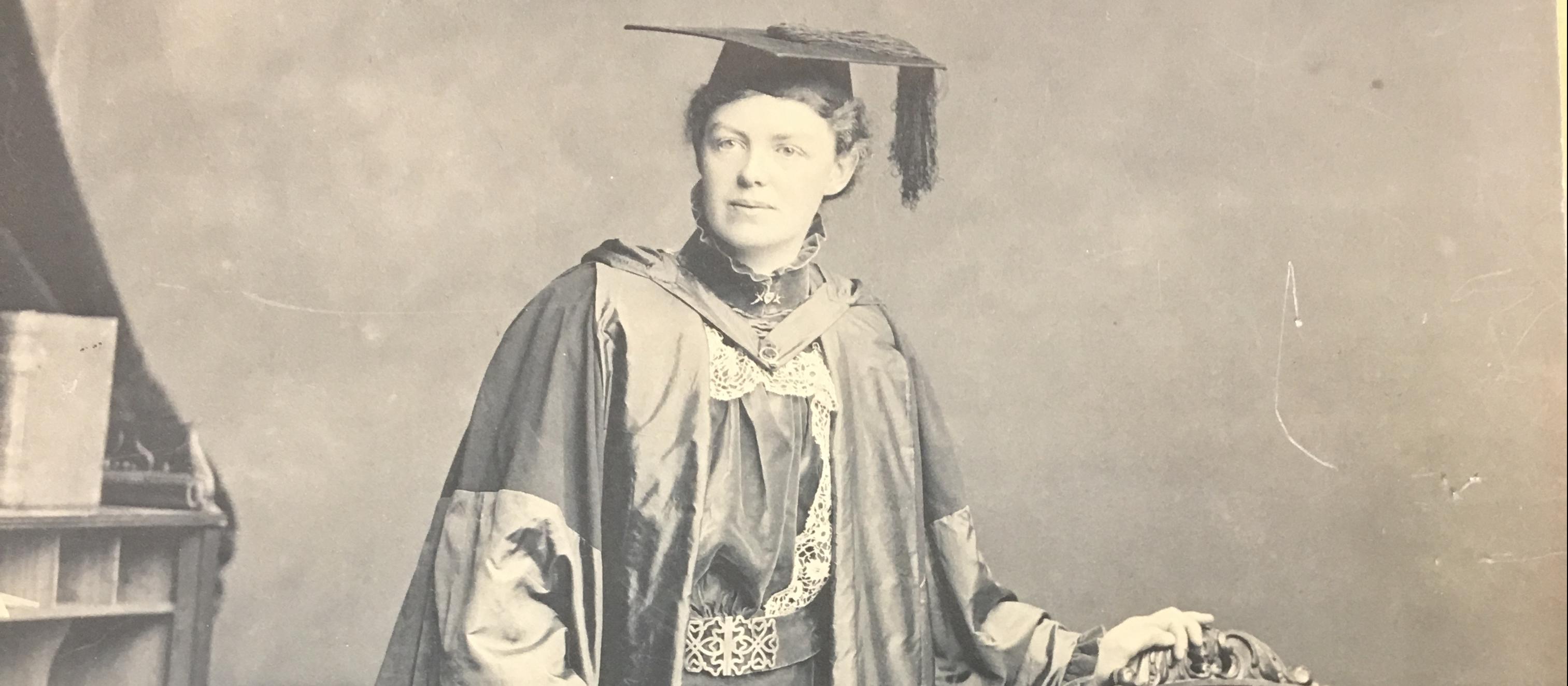 Dr Emily Winifred Dickson first female fellow of College of Surgeons (Ireland & UK) and great-grandmother of Carol Atmore