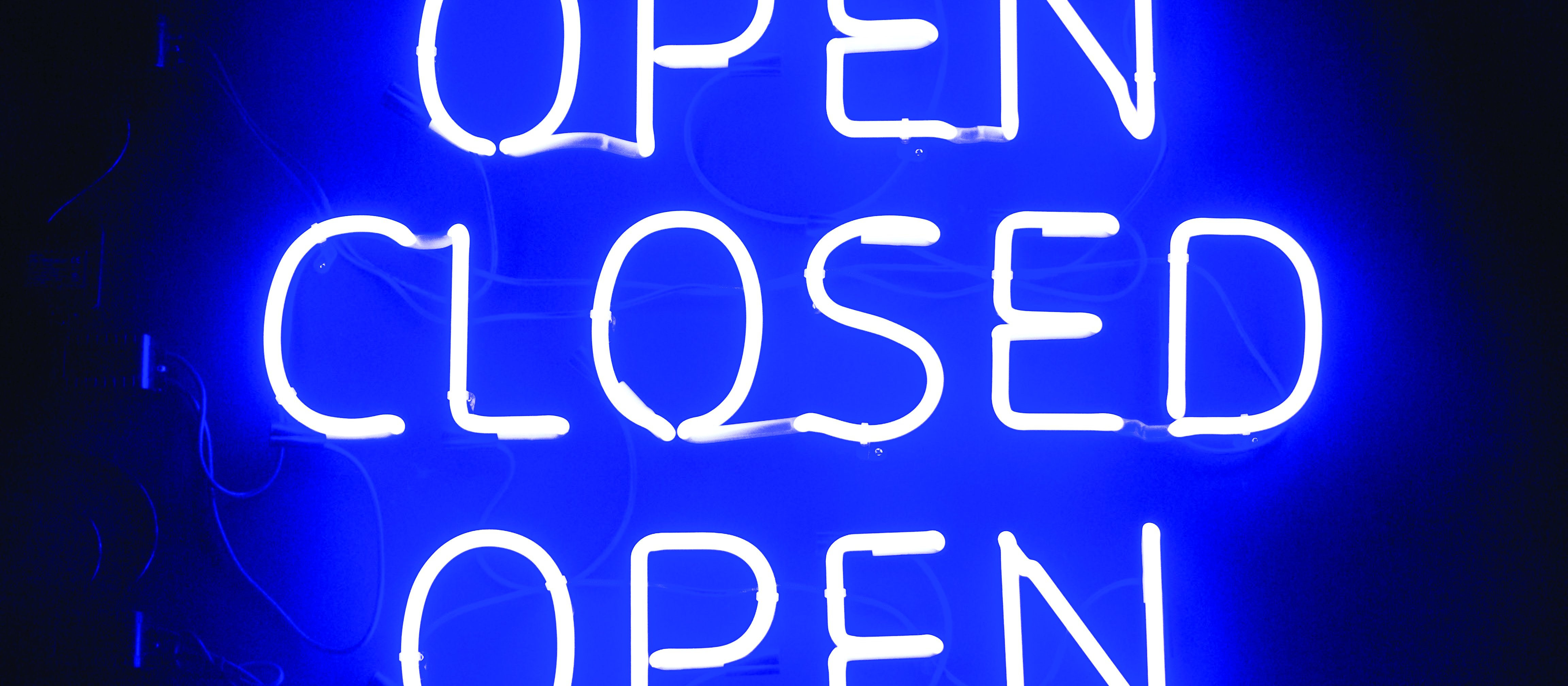 Open Closed sign