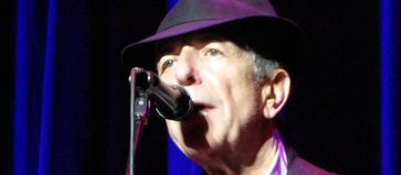 Leonard Cohen _performing live