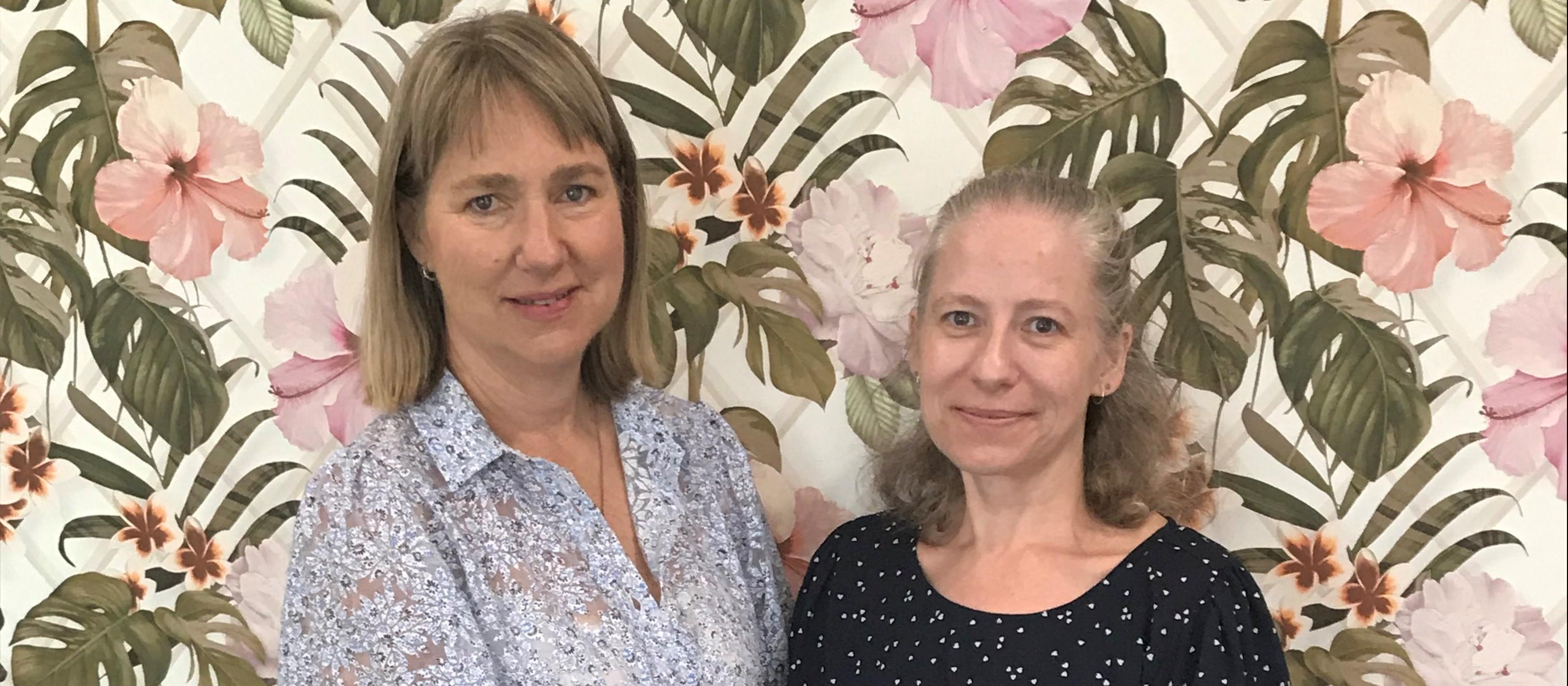 Michal Noonan and Celeste Gillmer 