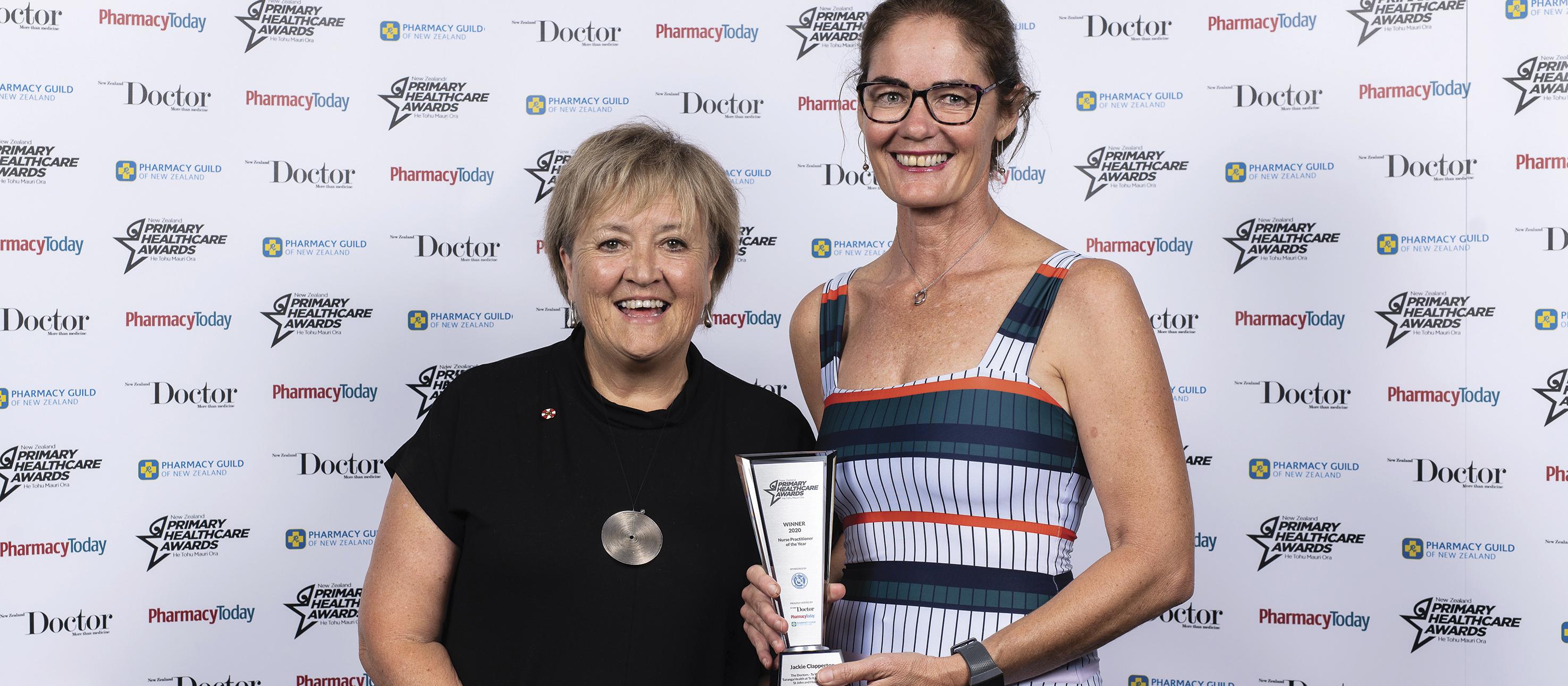 Jenny Carryer and Jackie Clapperton