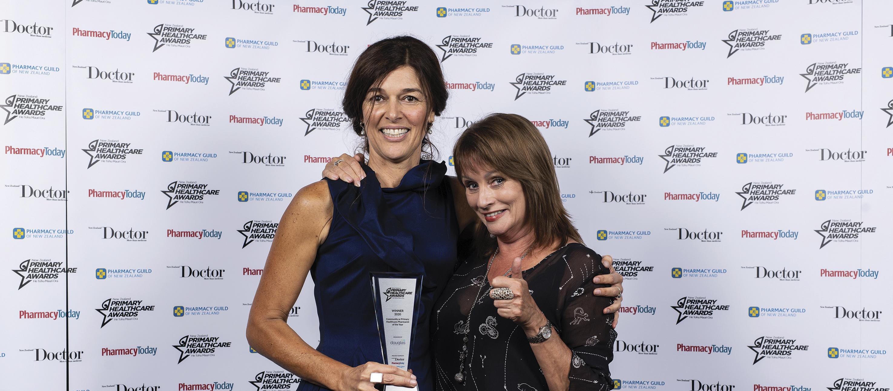 Leanne Te Karu with Cheryl Knox