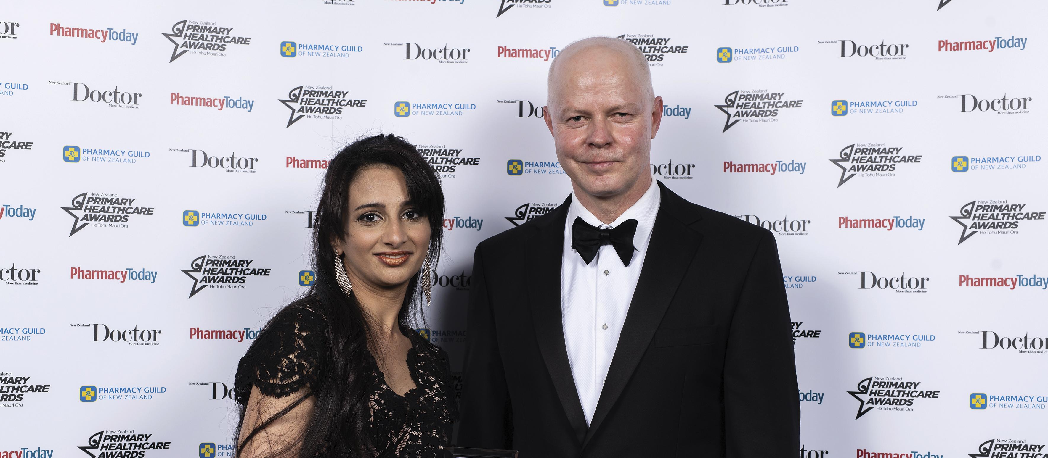 Katrina Azer with Cameron Monteith